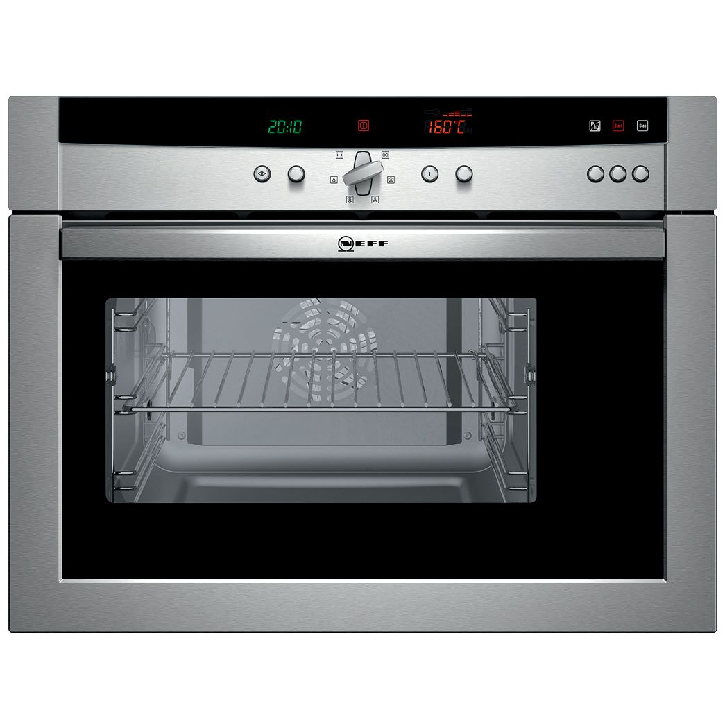 Neff C47C22N0GB Steam Oven, Stainless Steel at JohnLewis