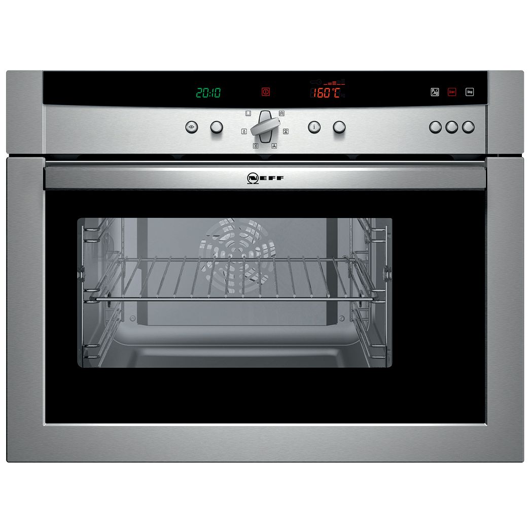 Neff C47C22N0GB Steam Oven, Stainless Steel at JohnLewis