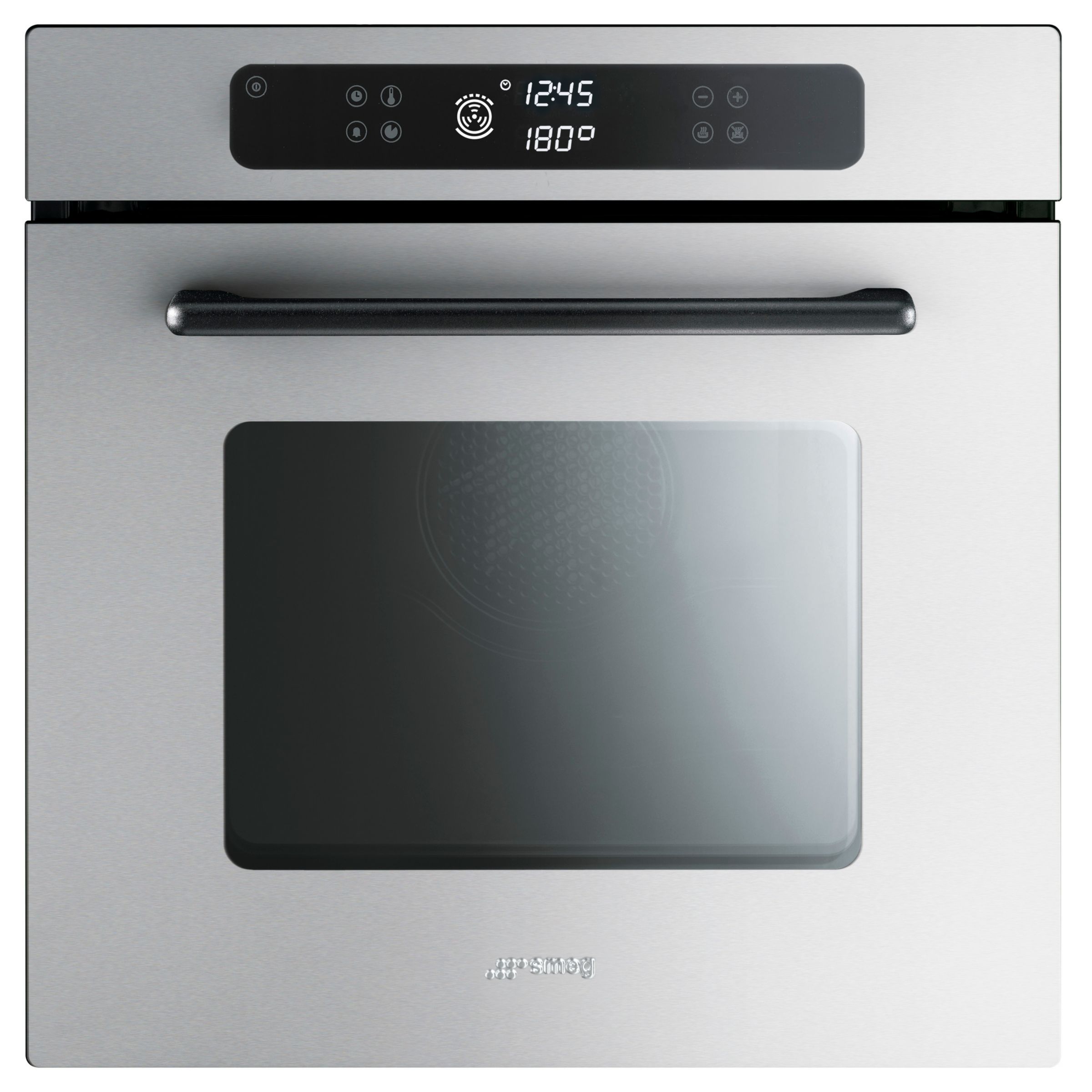 Smeg FP610X Marc Newson Single Electric Oven, Stainless Steel at John Lewis