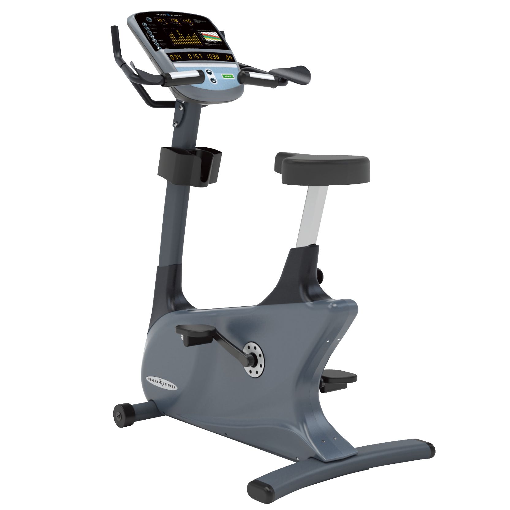 Vision Fitness U70 Upright Exercise Bike at JohnLewis