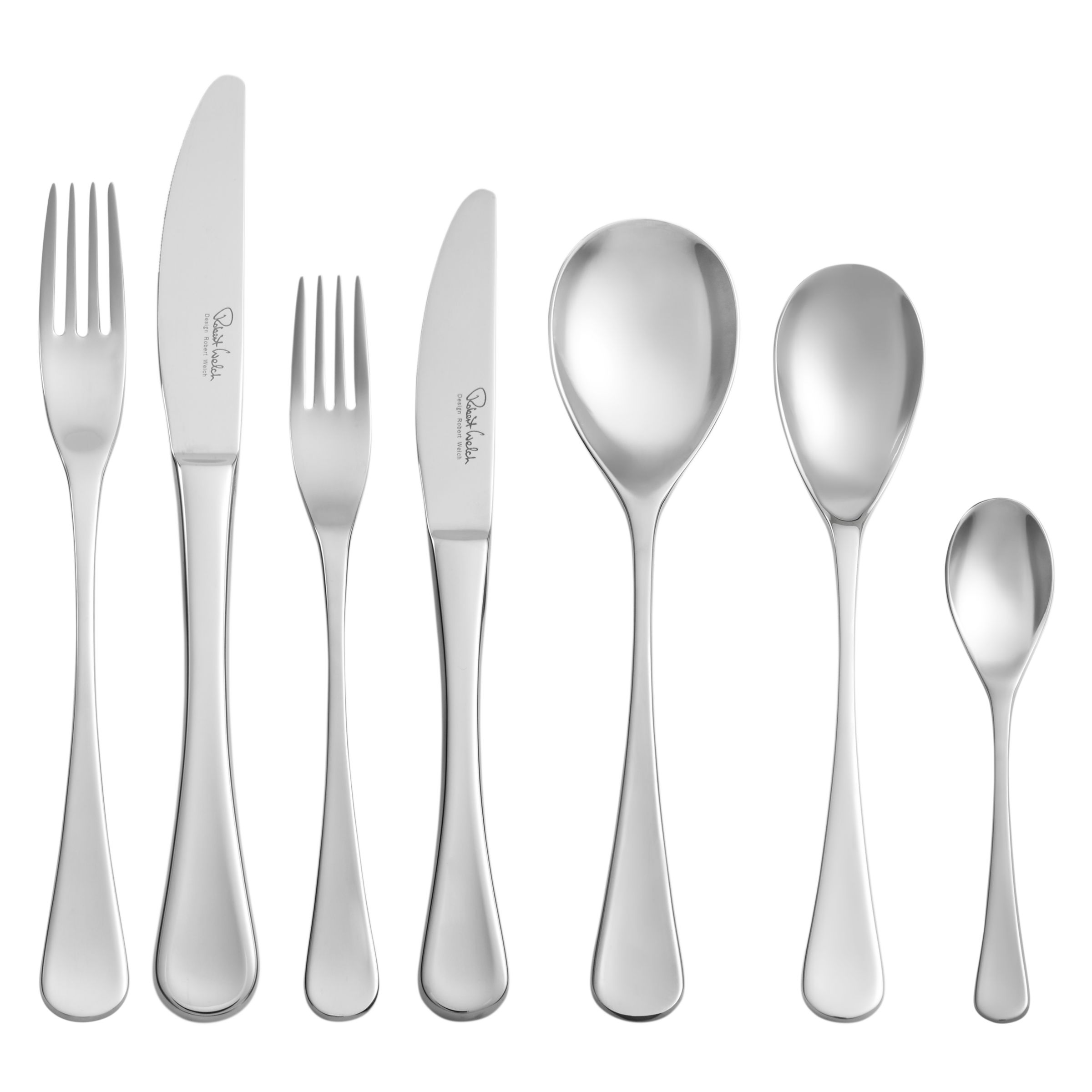 Robert Welch RWII 42-Piece Cutlery Set, Polished at John Lewis