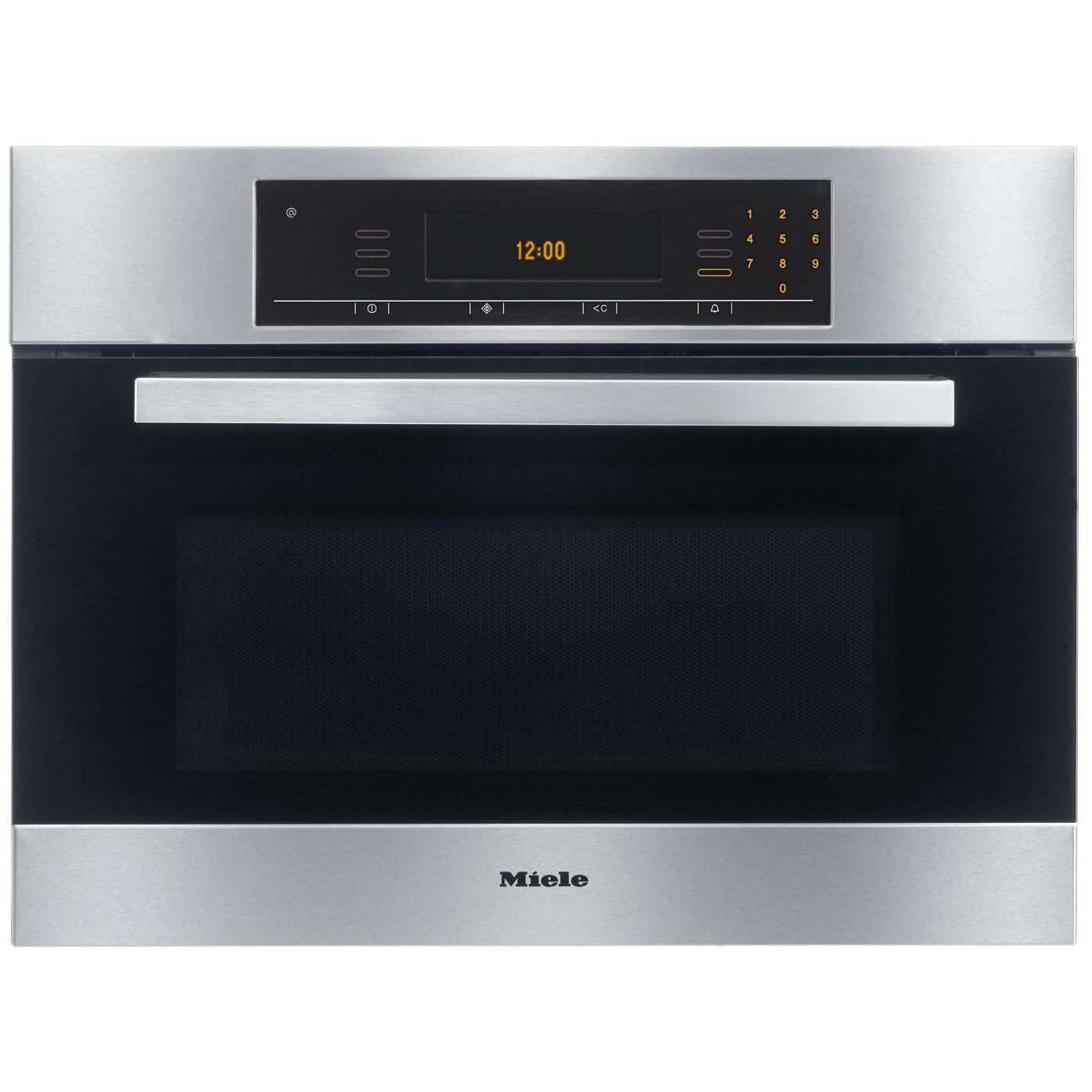 Miele H5080BM Built-in Combination Microwave, Stainless Steel at John Lewis