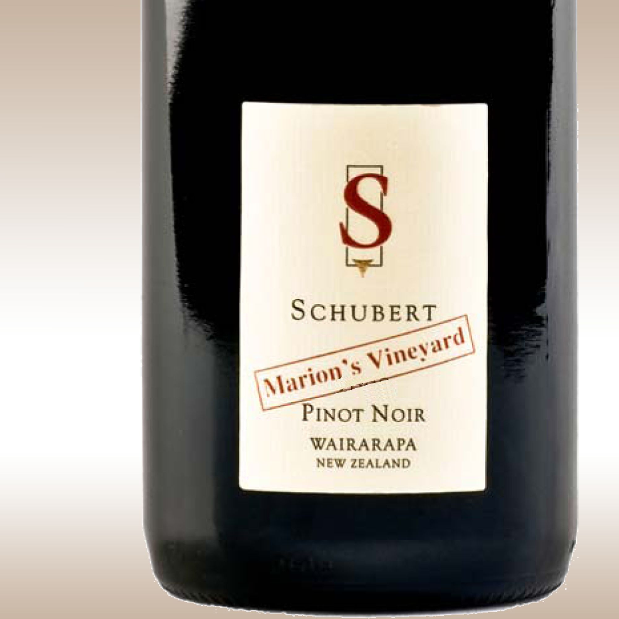 Schubert Marion's Vineyard Pinot Noir 2008 Wairarapa, New Zealand 
