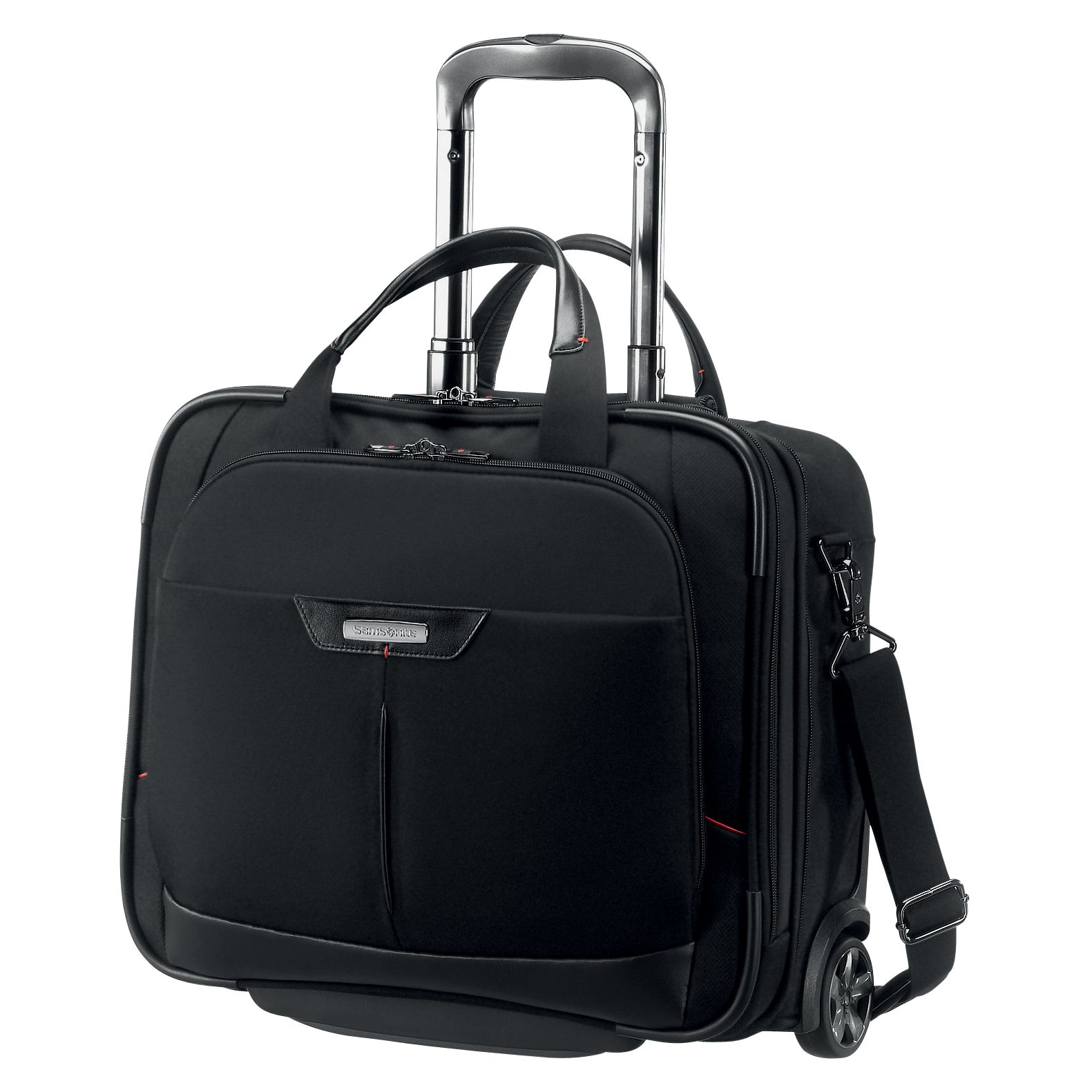 Samsonite Pro-DLX³ 2-Wheel Tote Bag, Black at John Lewis