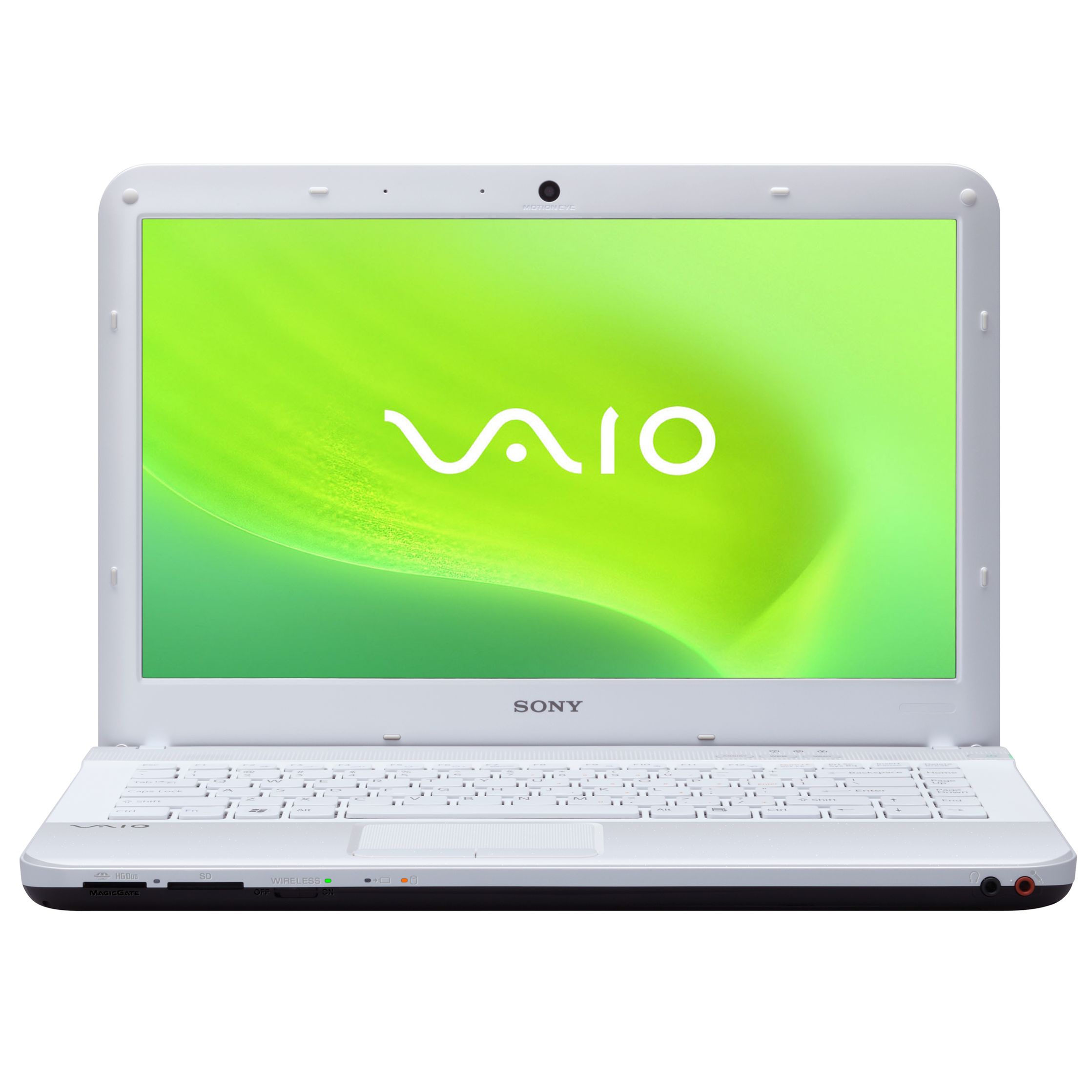 Sony Vaio VPC-EA3S1E/W Laptop, Intel Core i3, 500GB, 2.4GHz with 14 Inch Display, White at John Lewis
