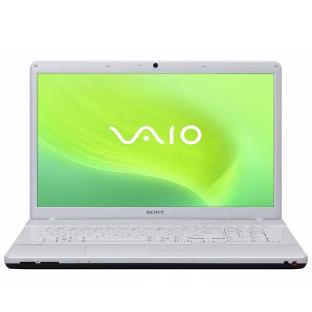 Sony Vaio VPC-EB3J0E/W Laptop, Intel Core i3, 320GB, 2.4GHz, 4GB RAM with 15.5 Inch Display, White at John Lewis