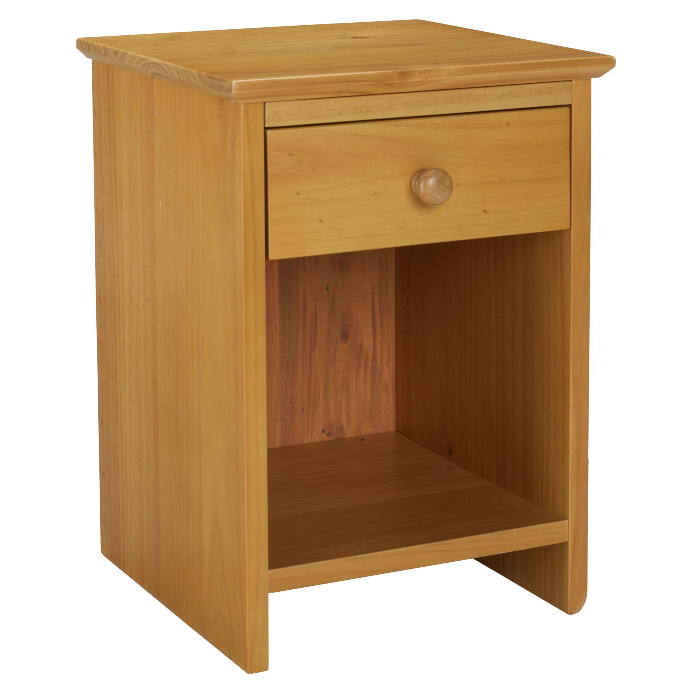 John Lewis Aylesbury Bedside Table, Natural