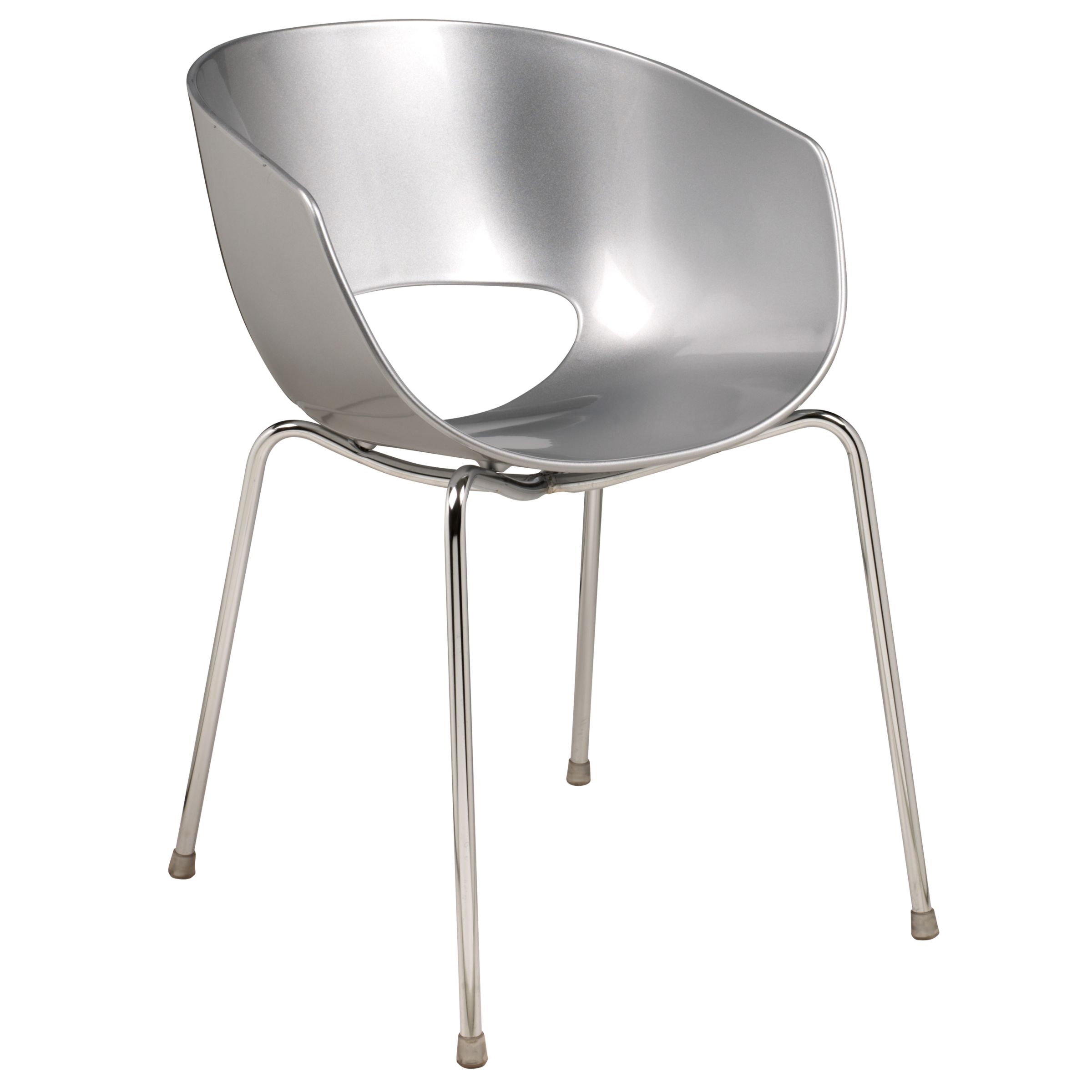 John Lewis Orbit Chair, Silver at John Lewis