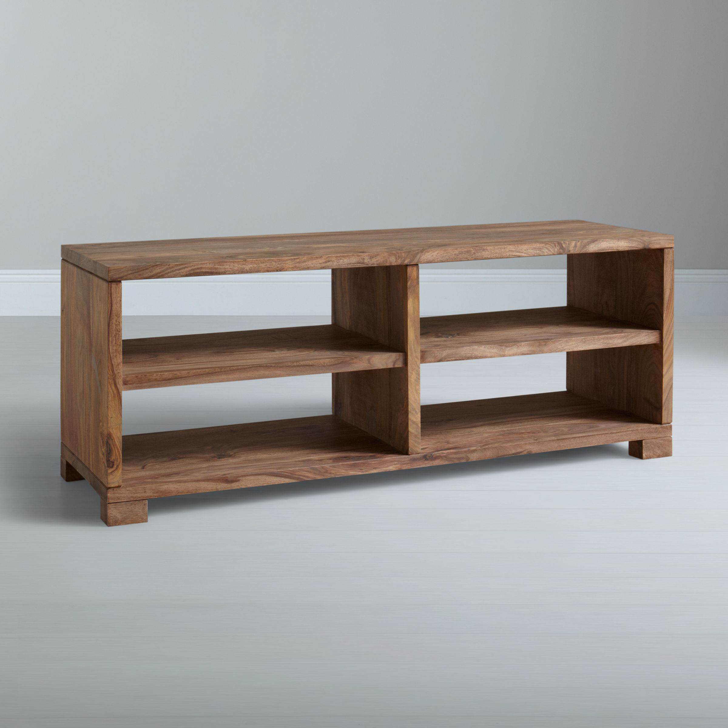 Stowaway Unfinished TV Stand