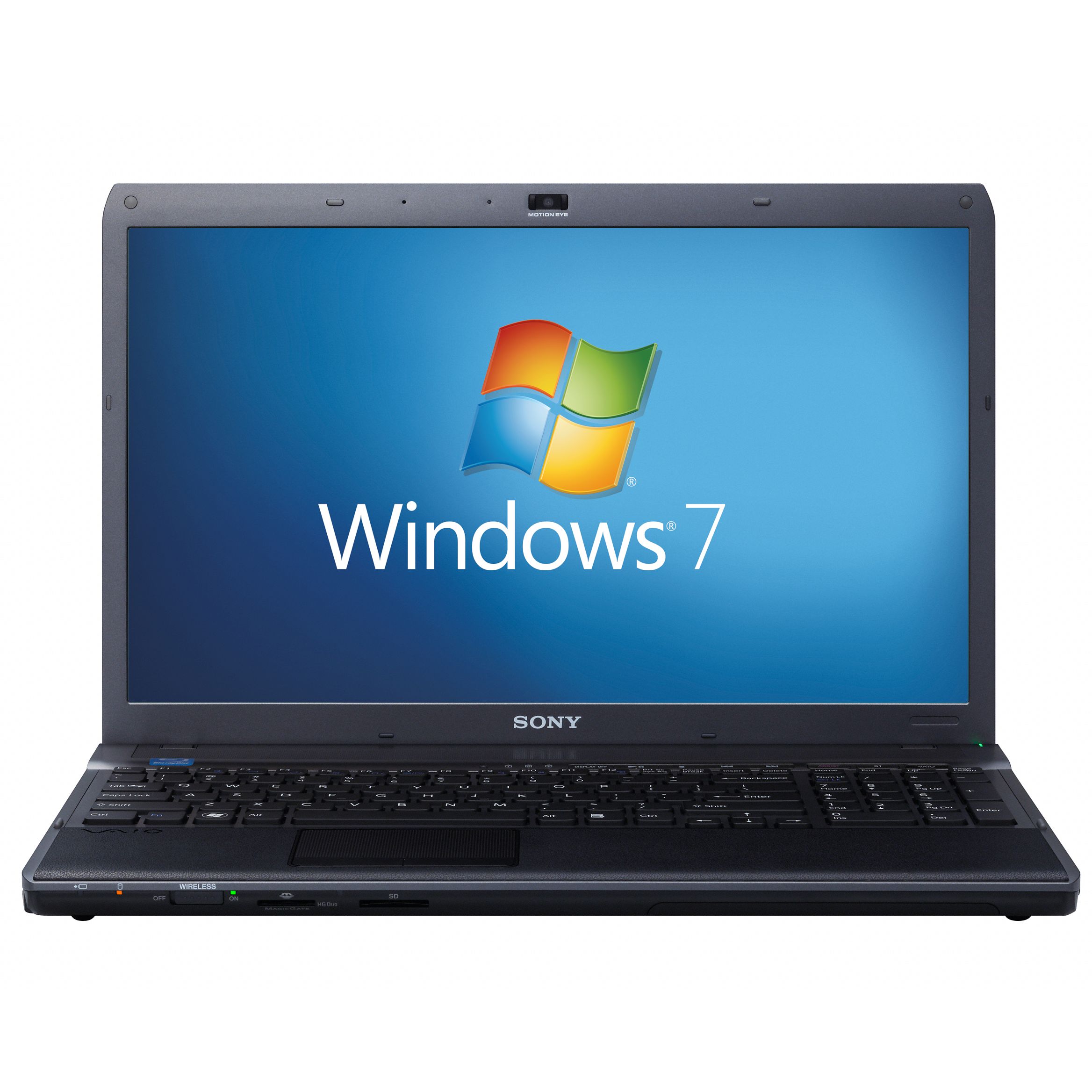 Sony Vaio VPC-F13M0E/B Laptop, Intel Core i7, 500GB, 1.73GHz, 4GB RAM with 16.4 Inch Display, Black at John Lewis