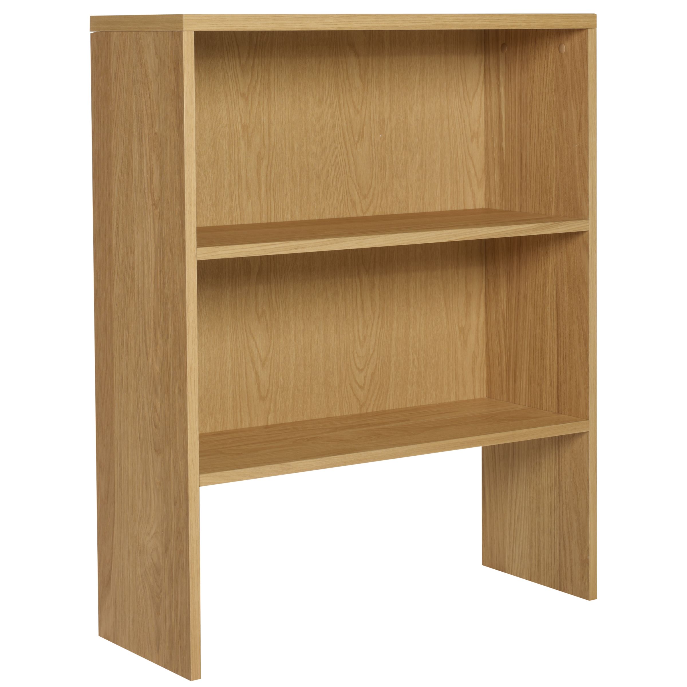 Abacus Desktop Wide Bookcase, Oak