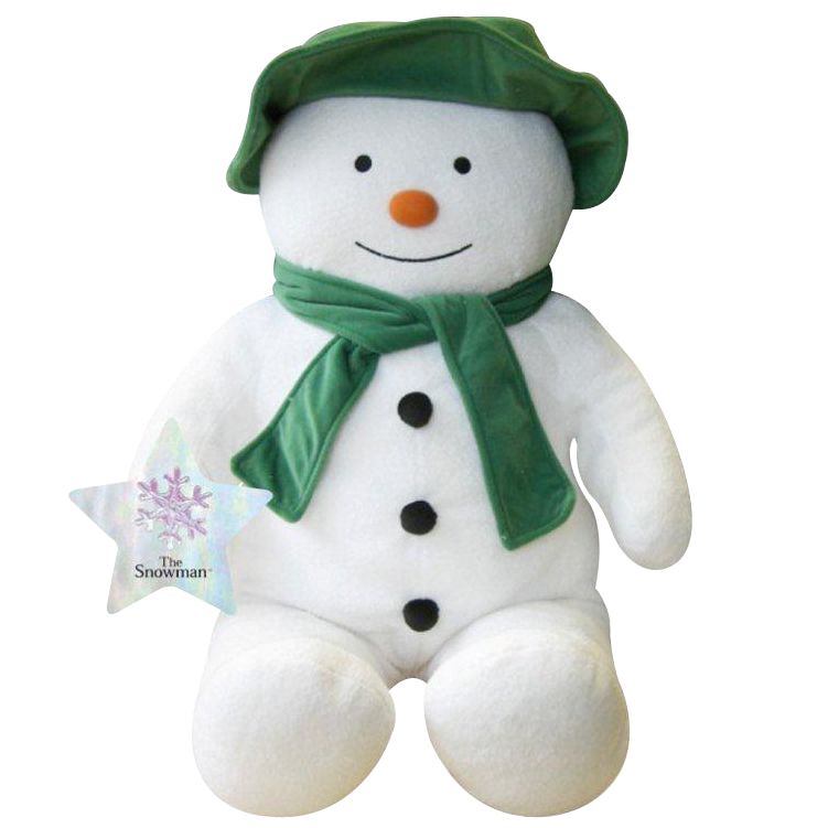 Musical Snowman Soft Toy