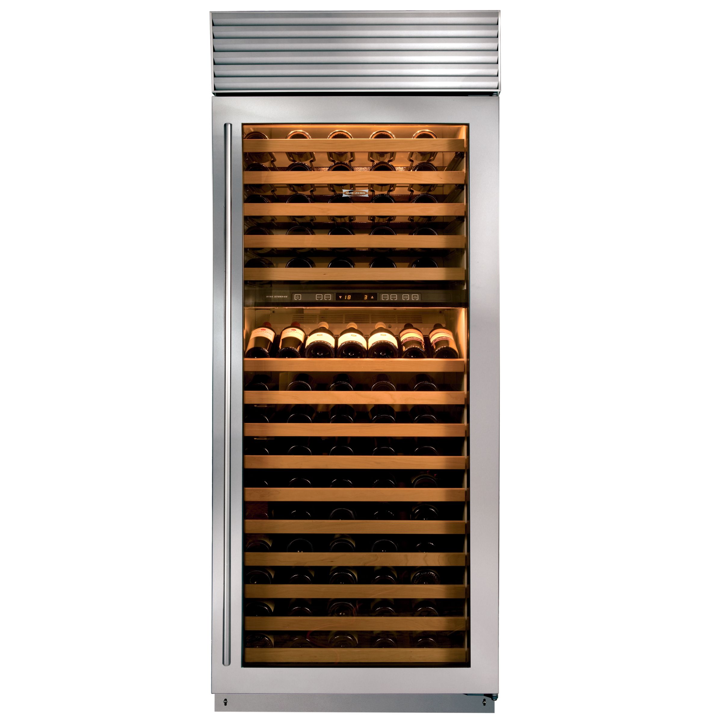 Sub-Zero ICBWS30/S/TH/RH Wine Cabinet at John Lewis