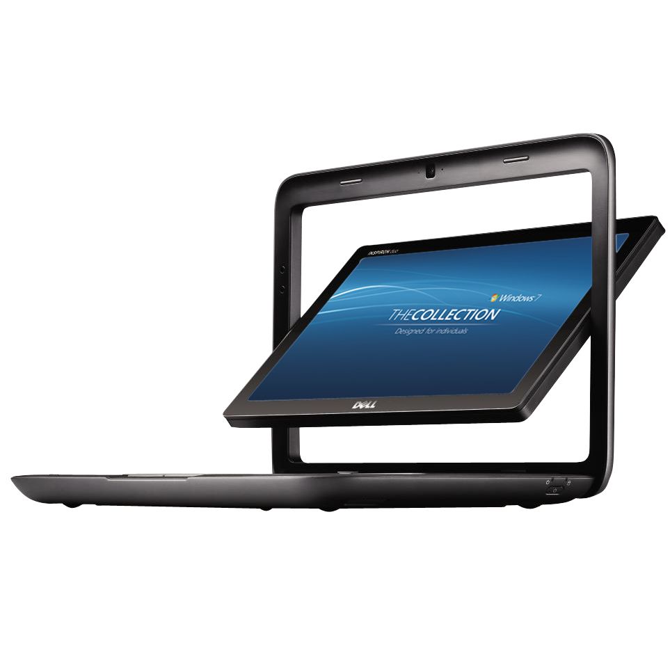 Dell Inspiron duo Tablet PC, Intel ATM Dual, 320GB, 1.5GHz, 2GB RAM with 10.1 Inch Touch Display at John Lewis