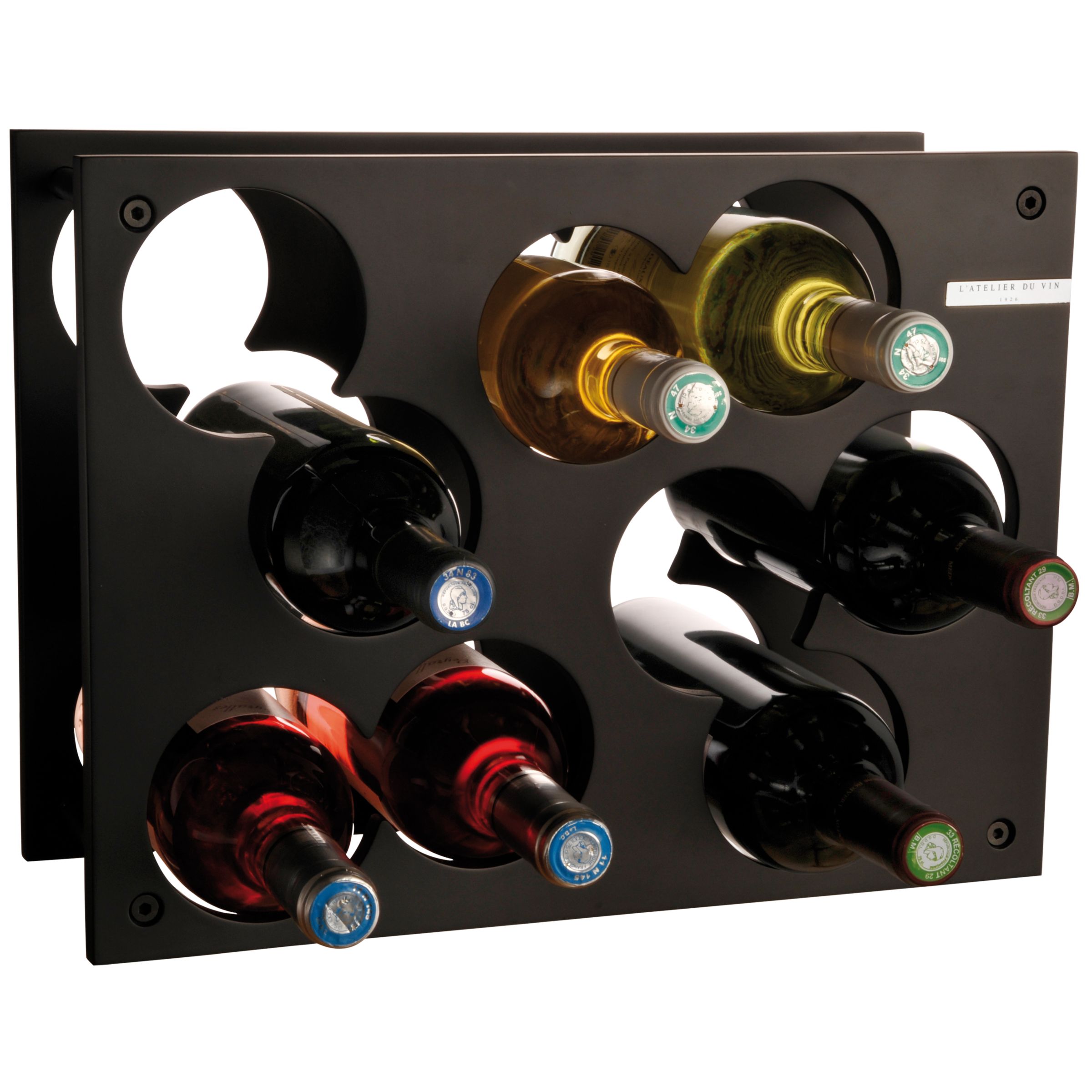 City Wine Rack, Black