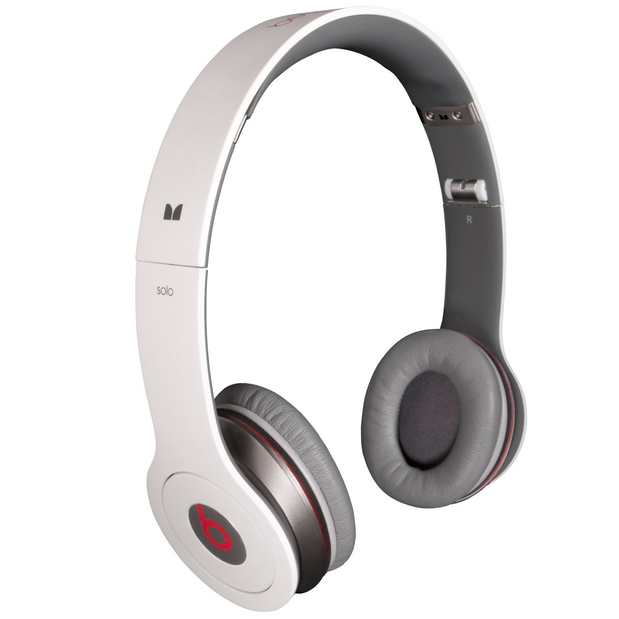 Monster Beats by Dr. Dre, Solo, On-Ear Headphones, White at John Lewis
