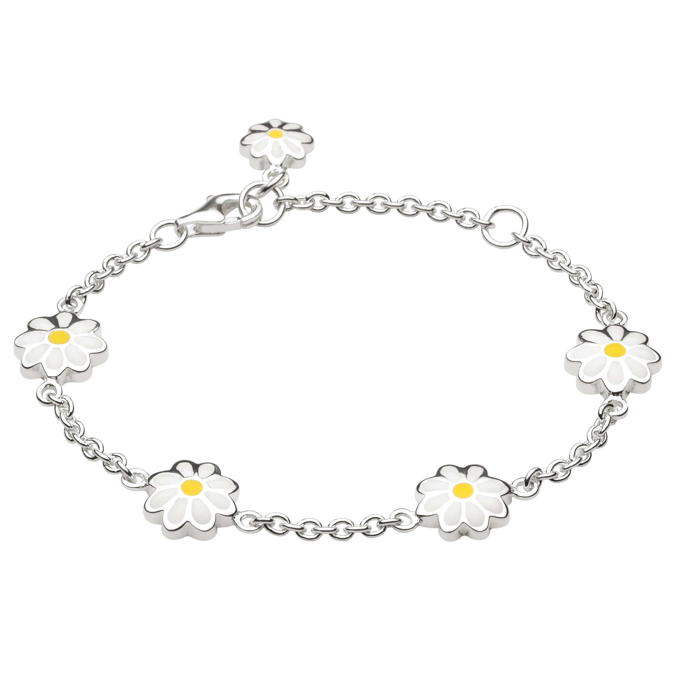 Kit Heath Sterling Silver Daisy Chain Bracelet