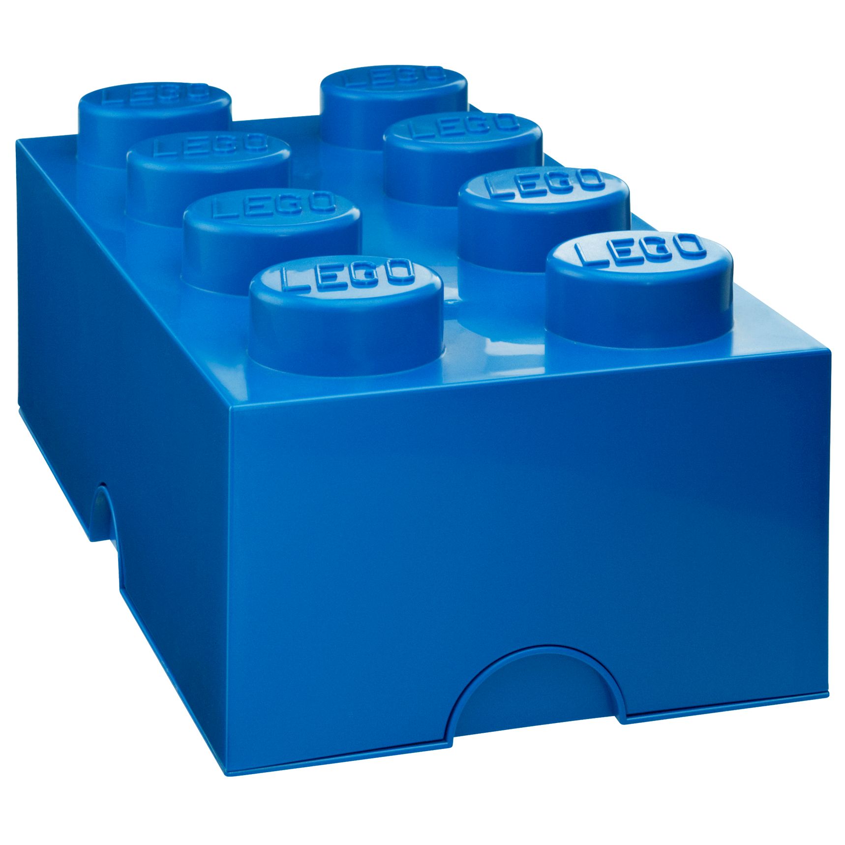 Lego 8 Stud Storage Brick, Blue