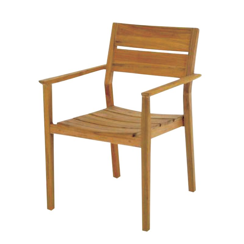 Gloster Rye Dining Chair with Arms