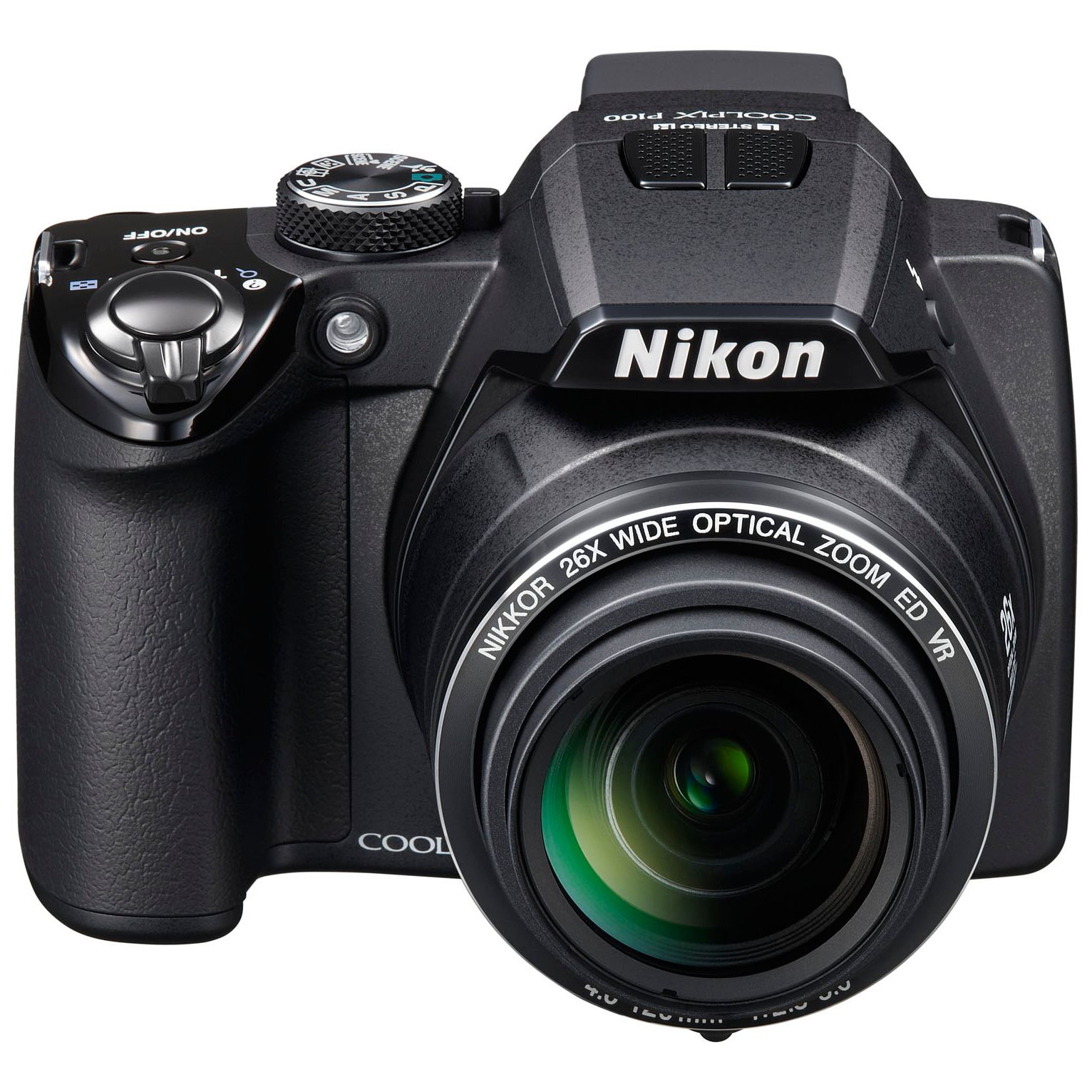 Nikon Coolpix P100 Digital Camera, Black at JohnLewis