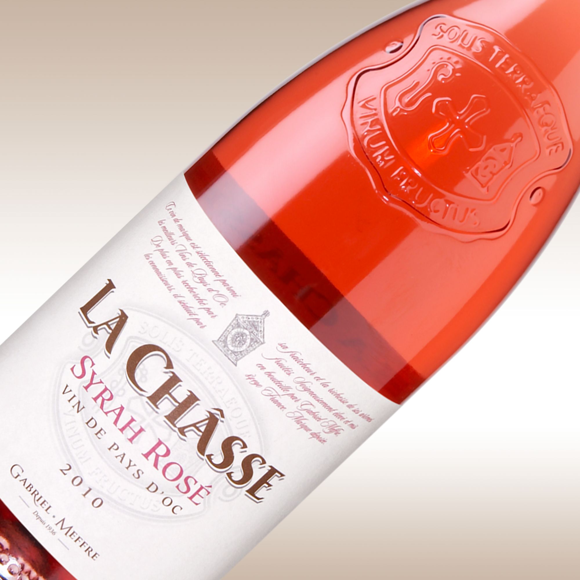 La Châsse Syrah Rosé 2010/11 Vin de Pays d'Oc, France