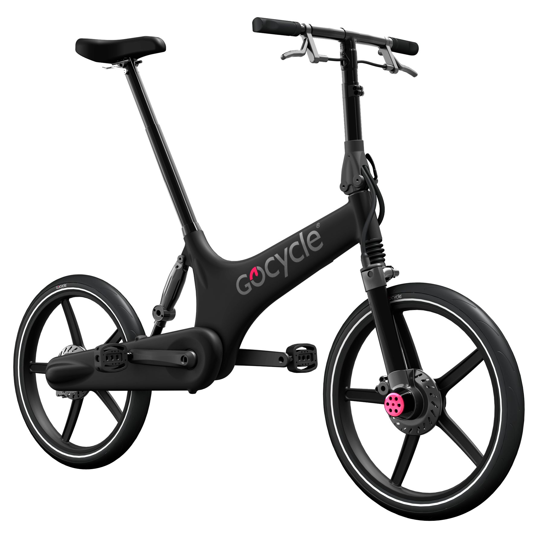 Gocycle Electric Bicycle, Rich Black at John Lewis