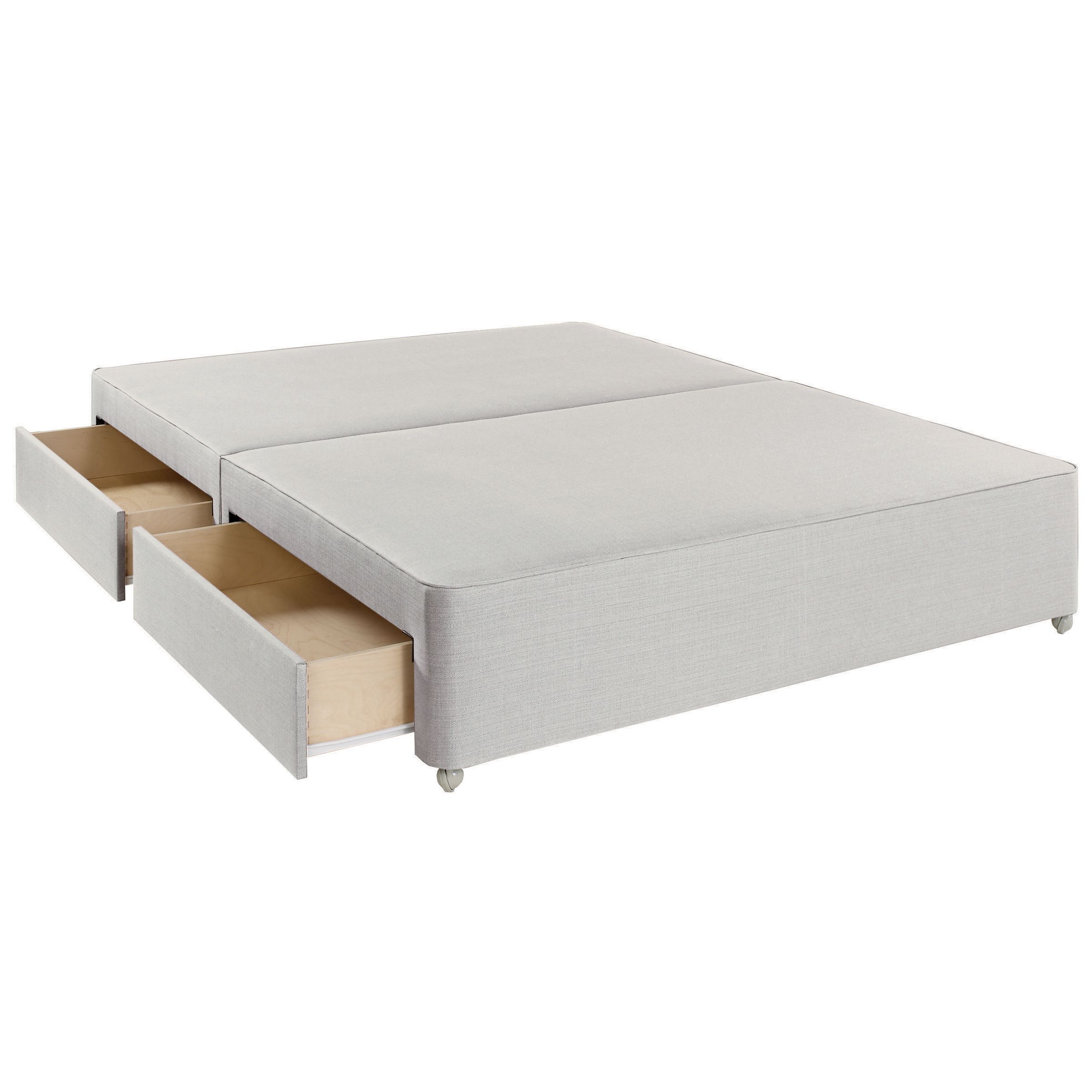 John Lewis True Edge Drawer Divan Base, Double