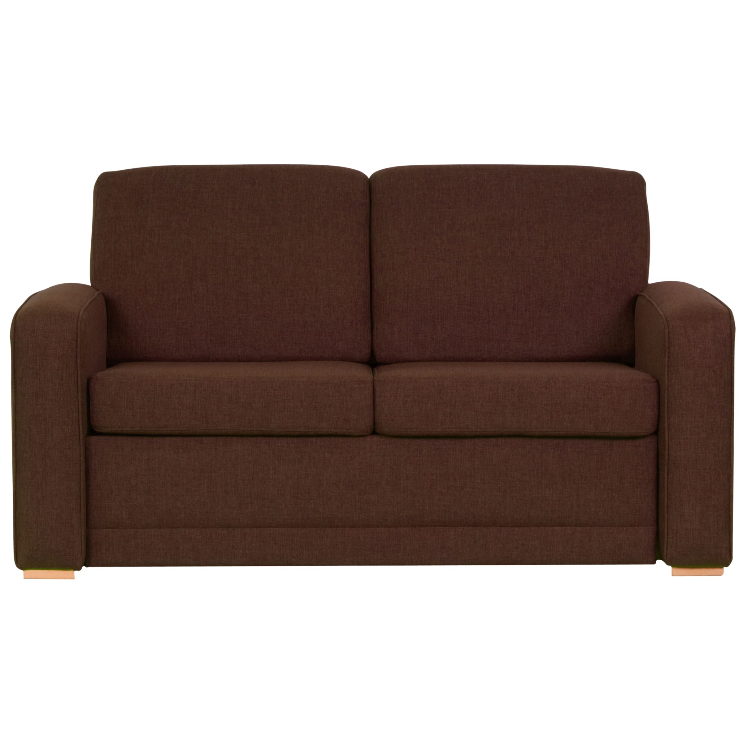 John Lewis Scarlett Sofa Bed, Oslo Chocolate,