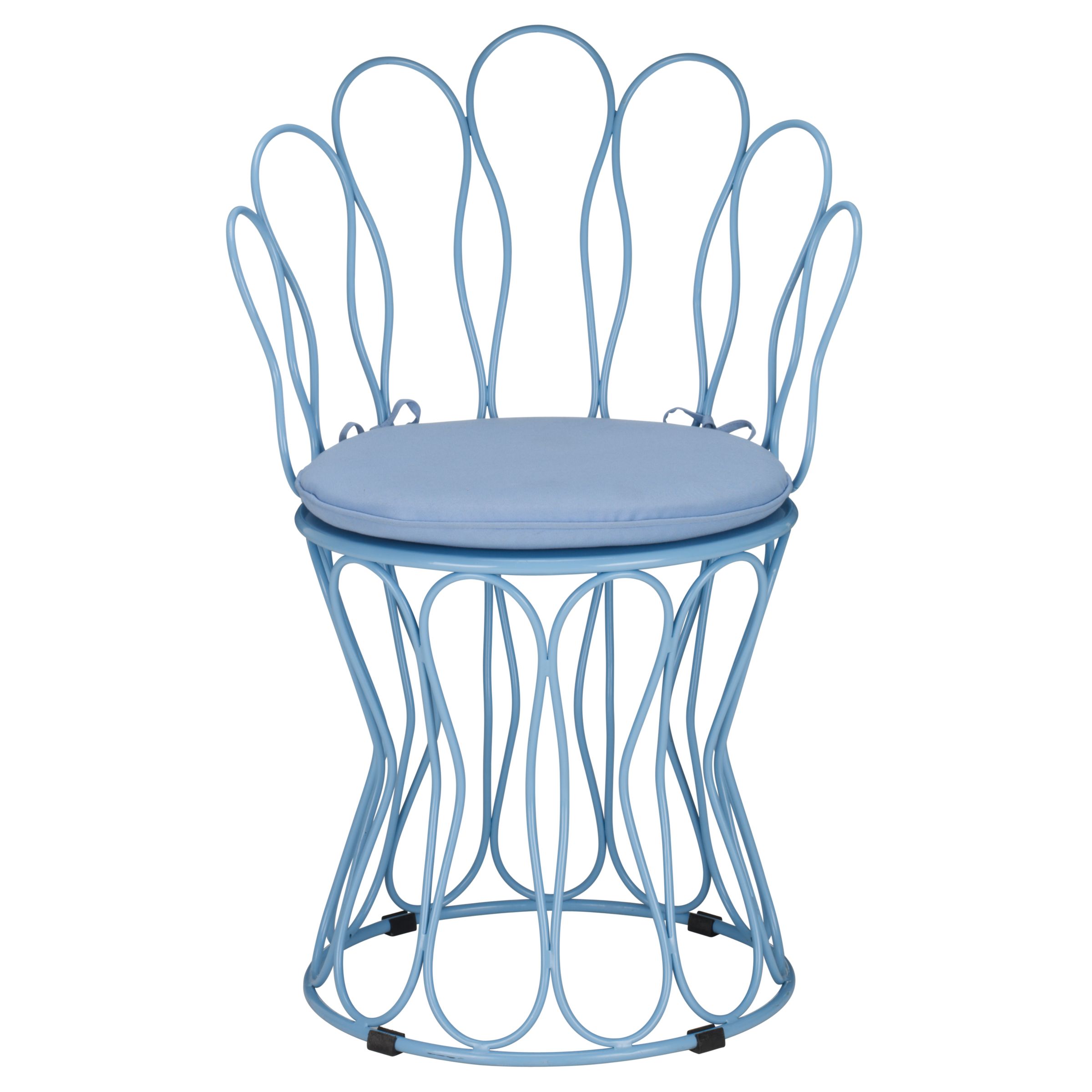 John Lewis Florence Outdoor Bistro Chair, Wedgwood