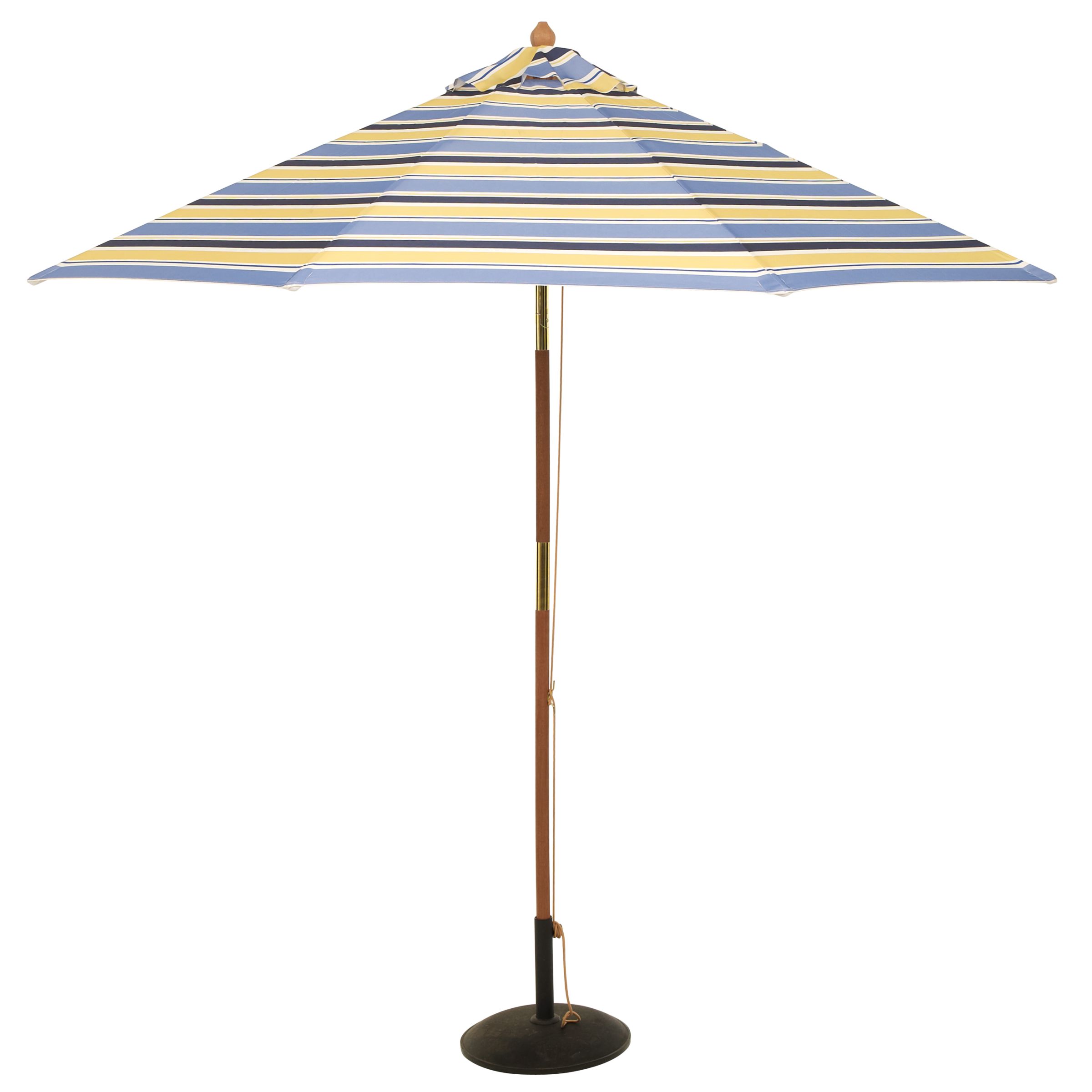 John Lewis Tilting Parasol, Solaris Stripe, Dia.2.75m