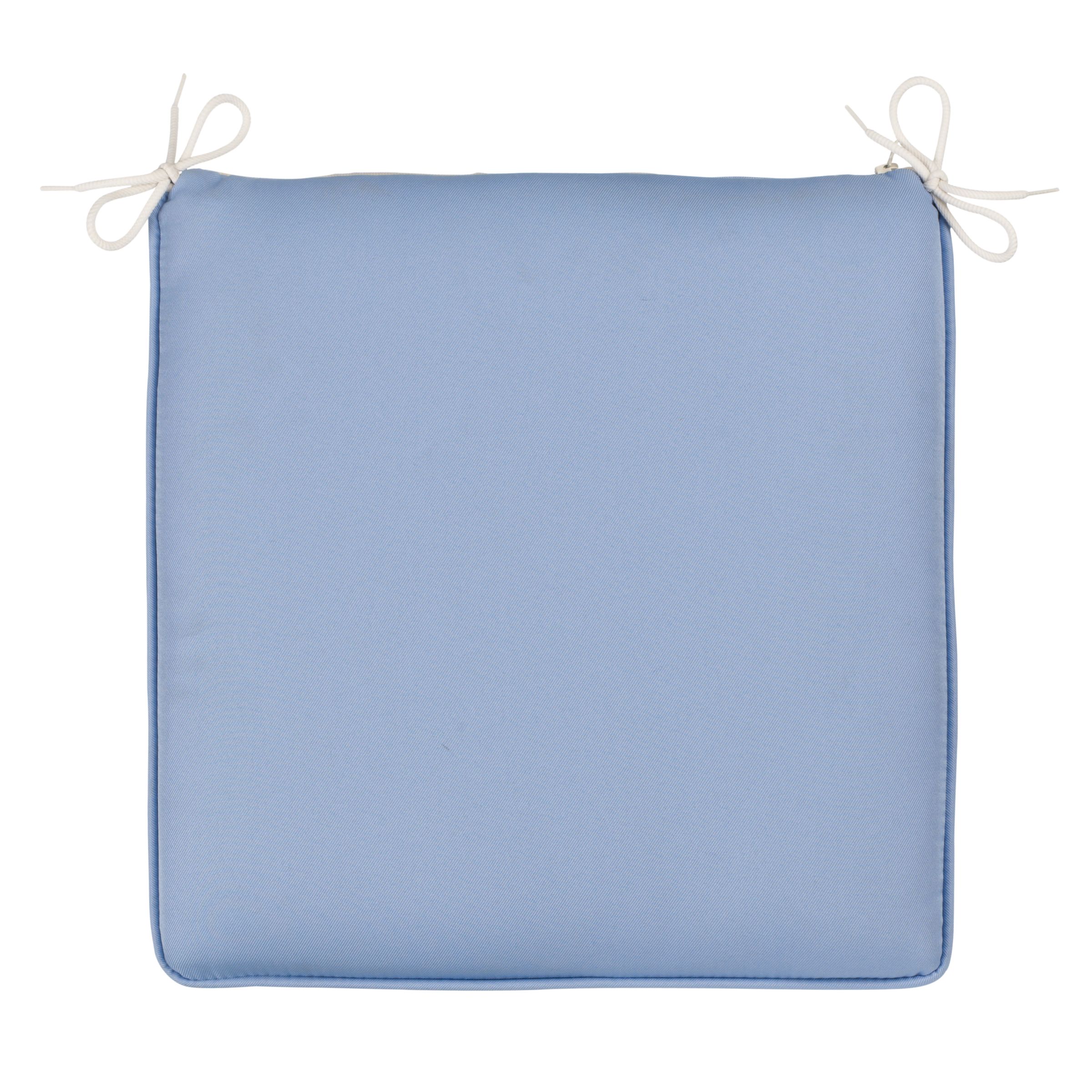 John Lewis Small Seat Pad, Wedgwood