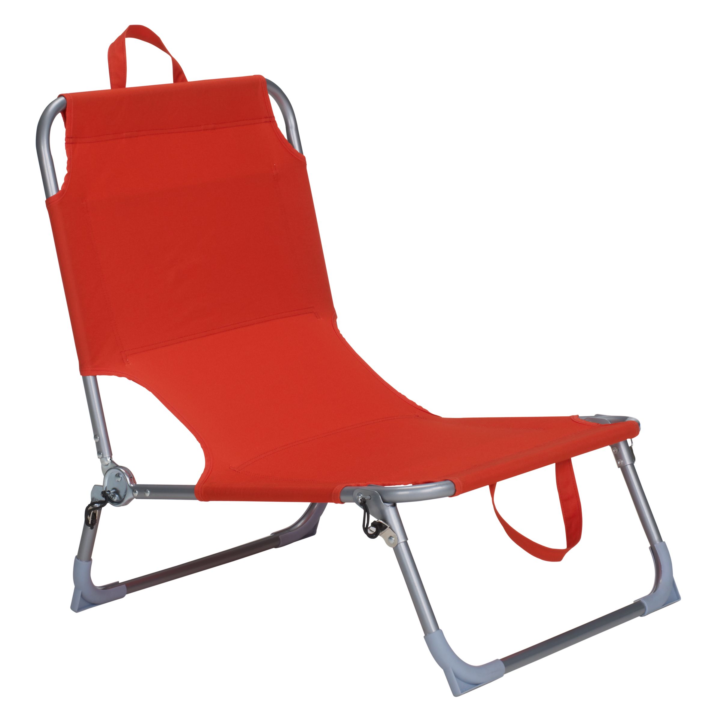 John Lewis Beach Chair, Chilli