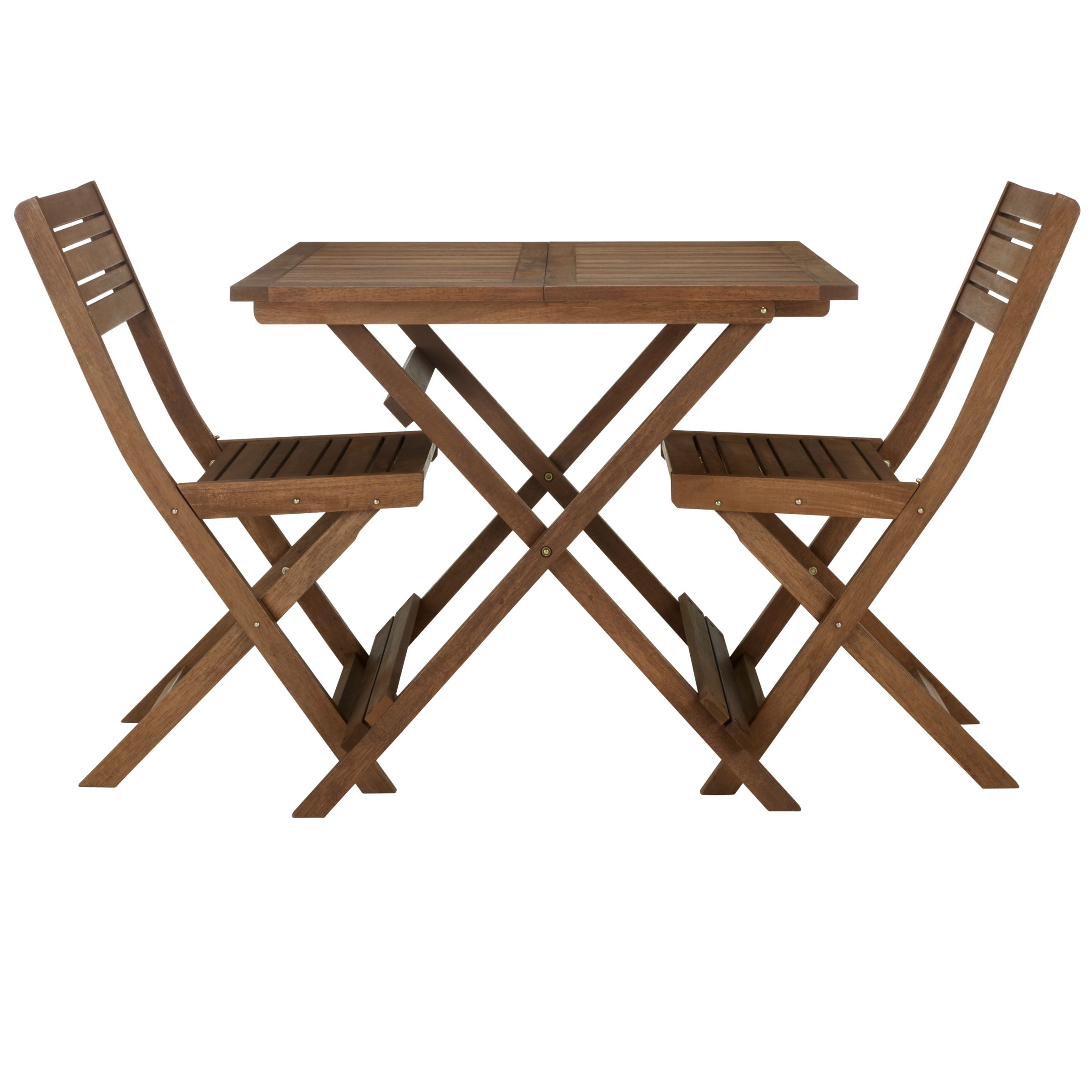 John Lewis Capri Square Folding Outdoor Bistro Set