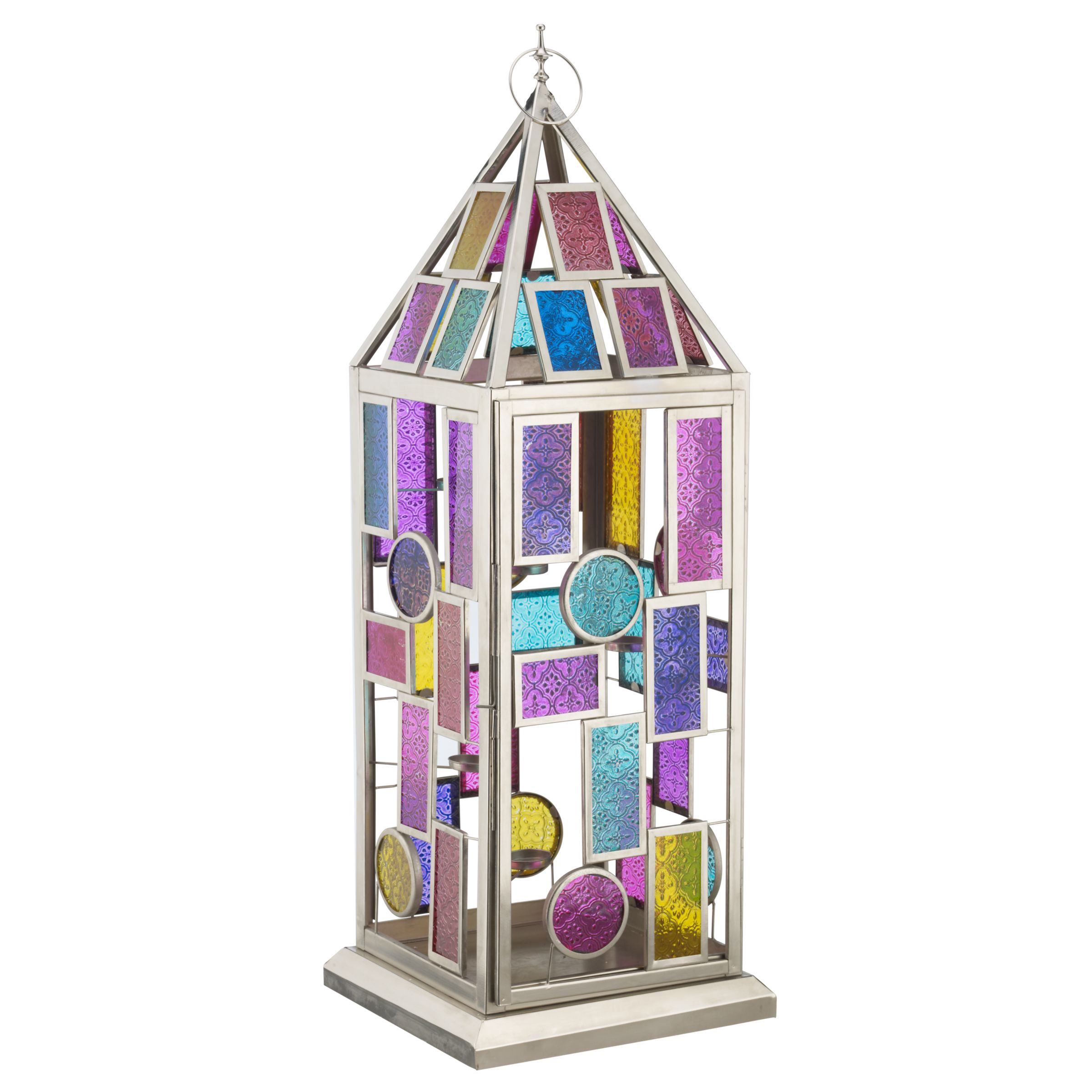 John Lewis Twilight Lantern, Multi, Large
