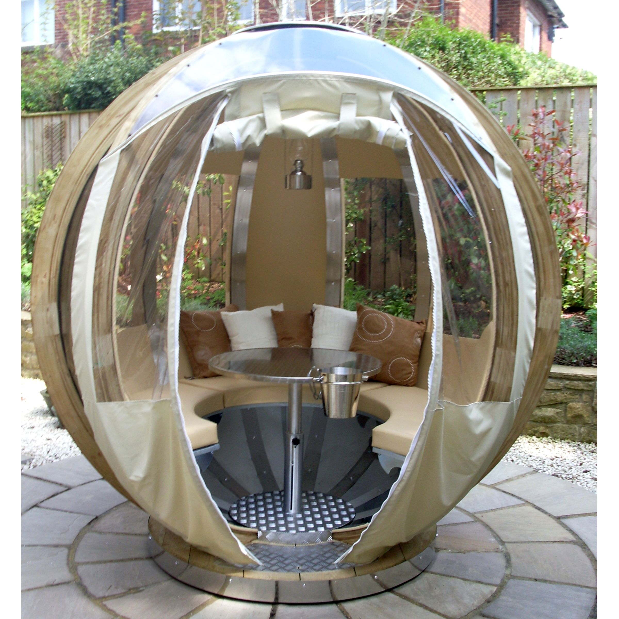 Farmer's Cottage Rotating Sphere Lounger