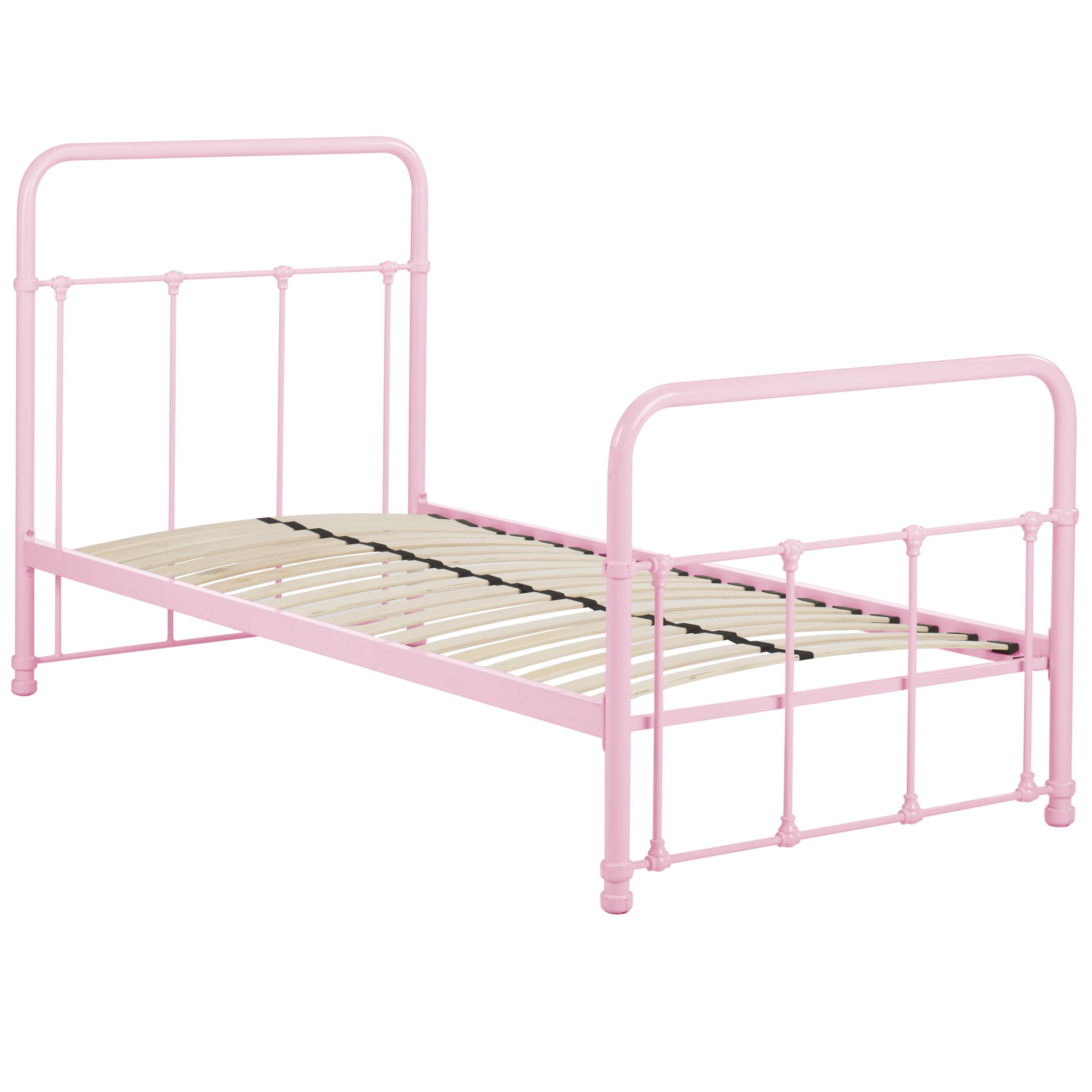 John Lewis Fran Bedstead, Pink, Single