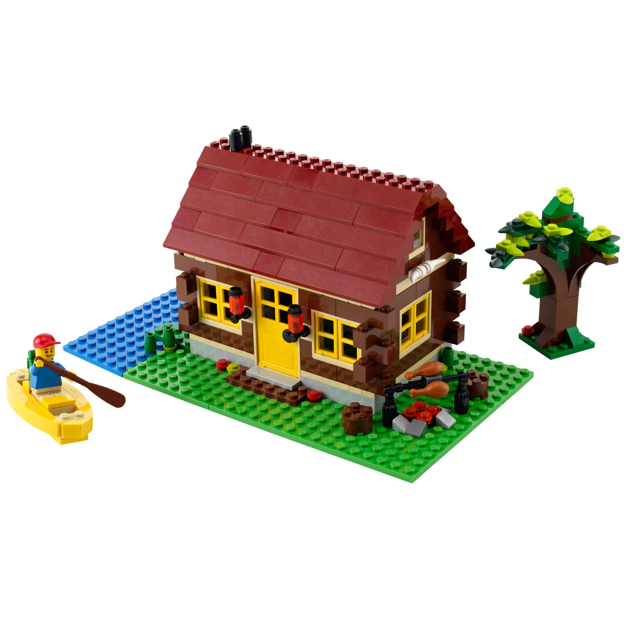 Lego Creator 3 in 1 Log Cabin Building Kit