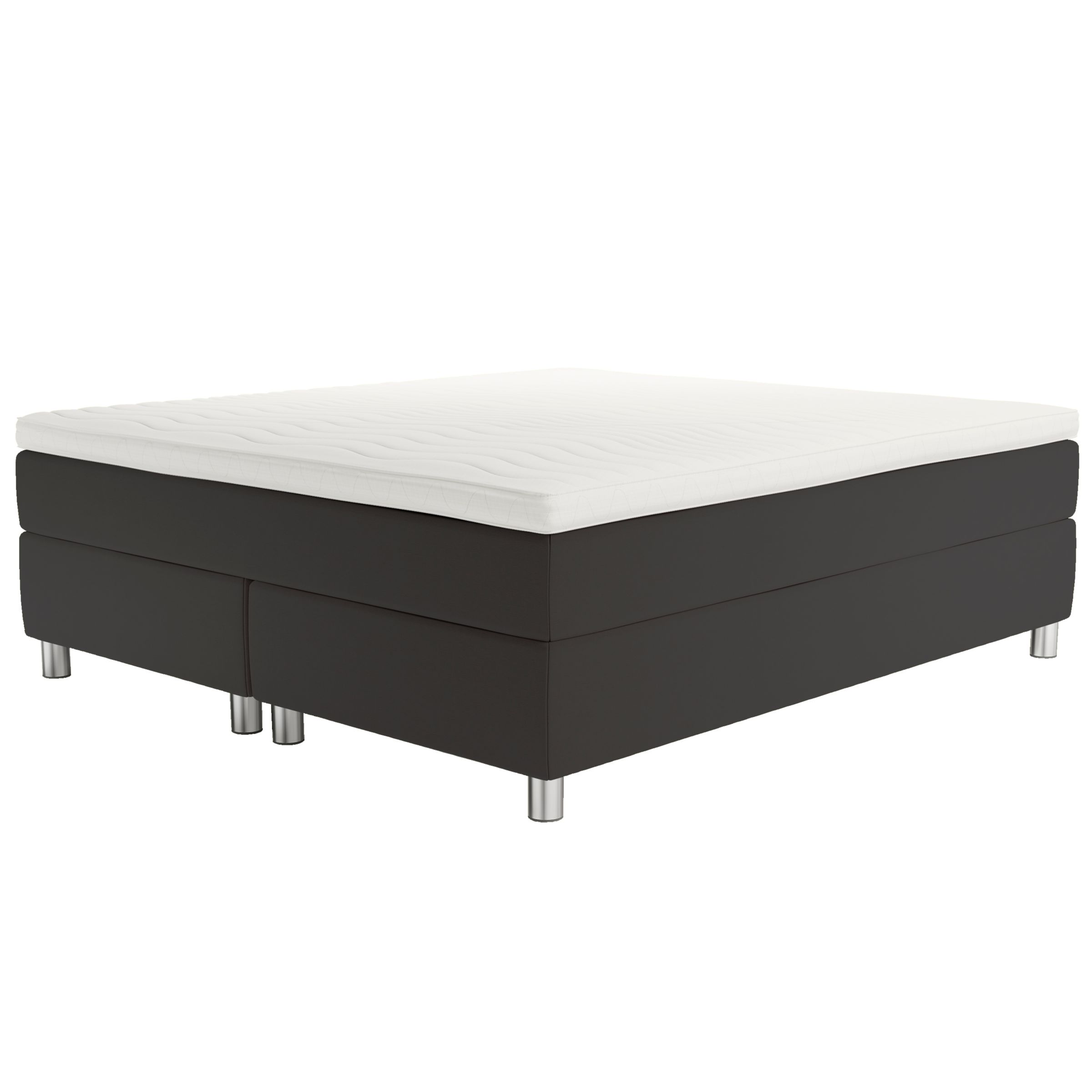 Jensen Narvik Continental Bed and Mattress Set, Single at JohnLewis