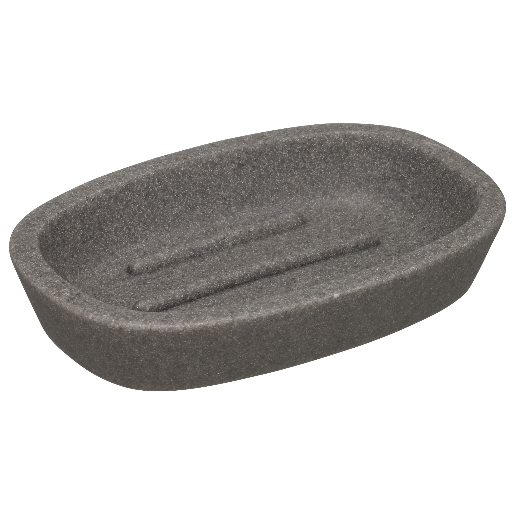 John Lewis Graphite Soap Dish