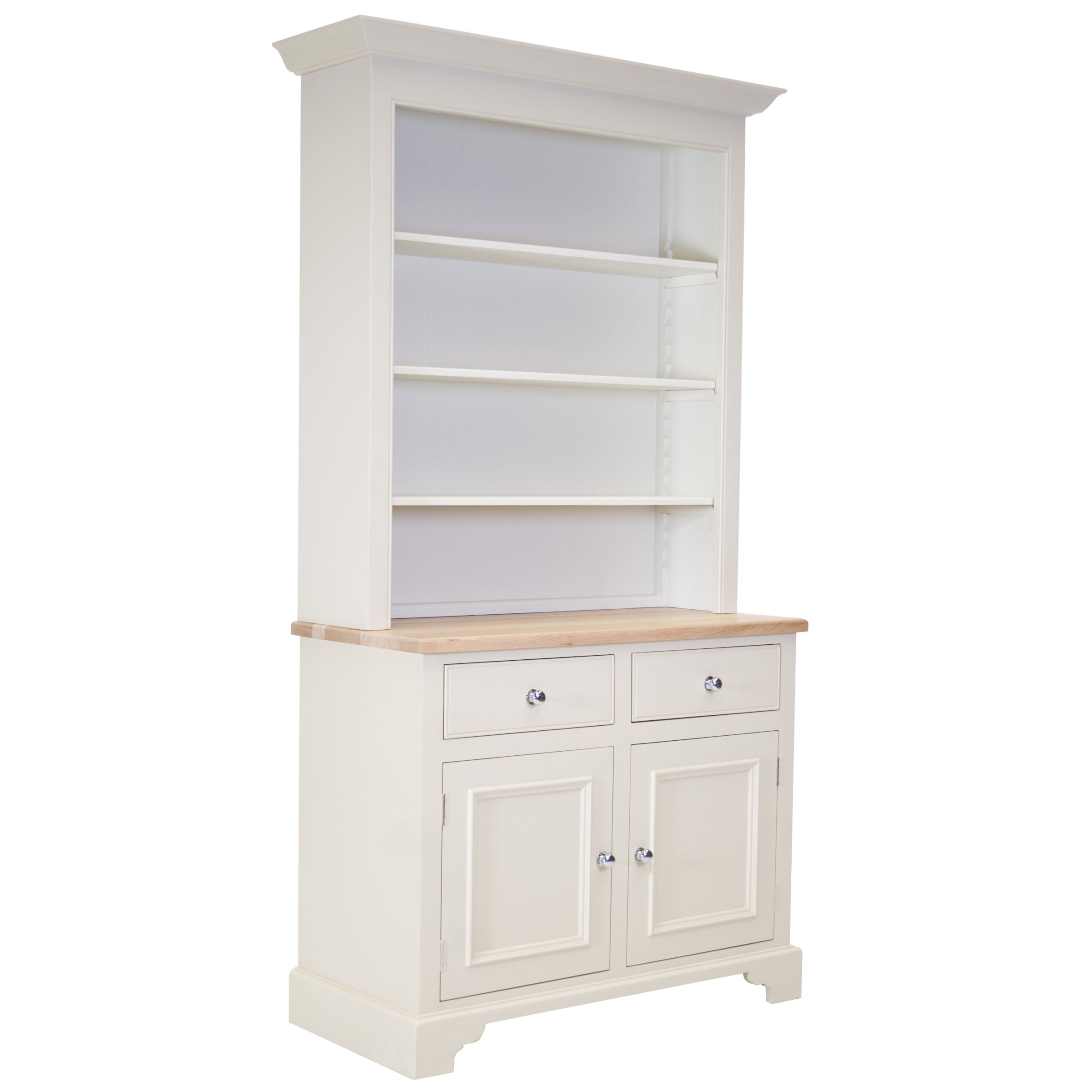 Neptune Chichester 3ft Bookcase Top, Limestone