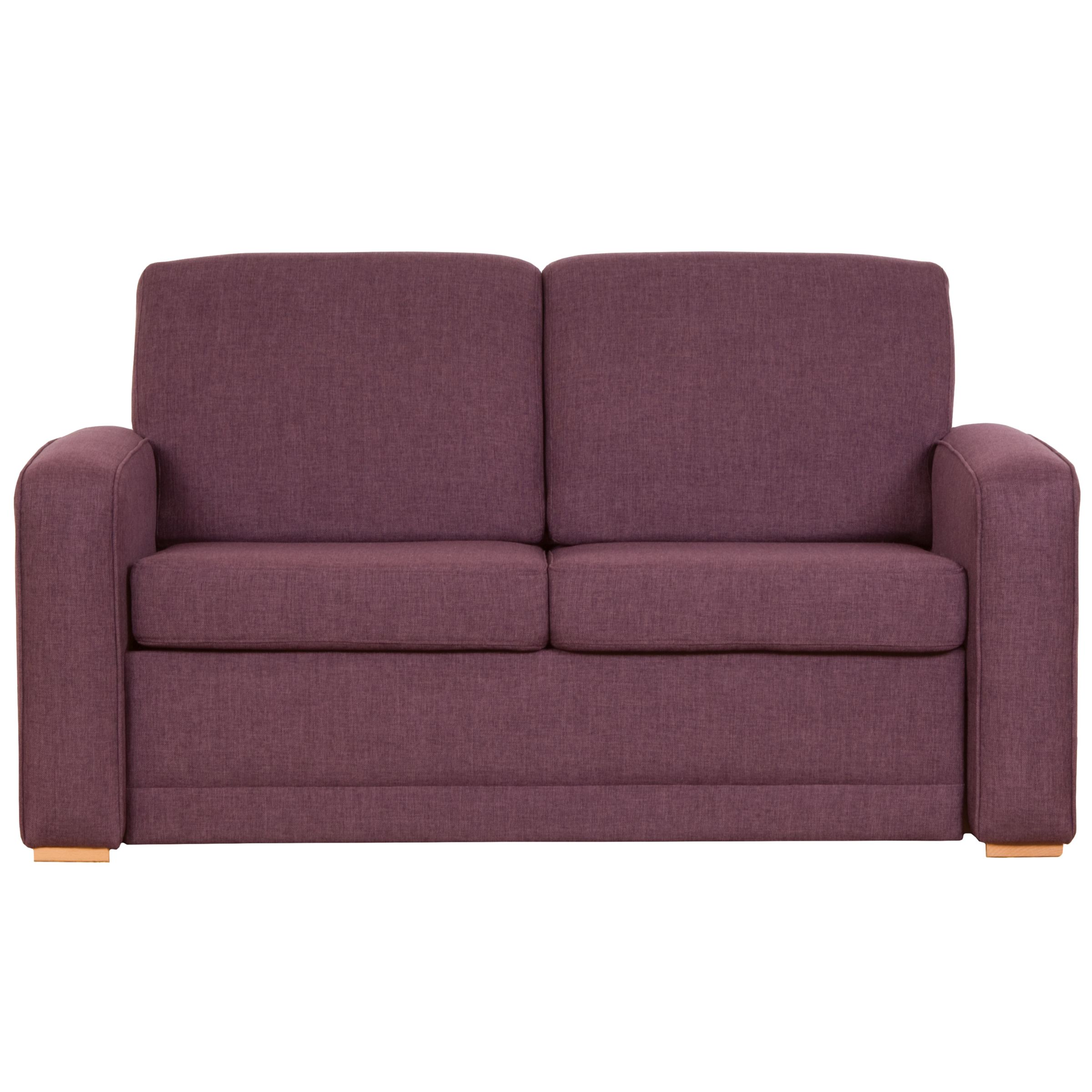 John Lewis Scarlett Sofa Bed, Oslo Damson, Light