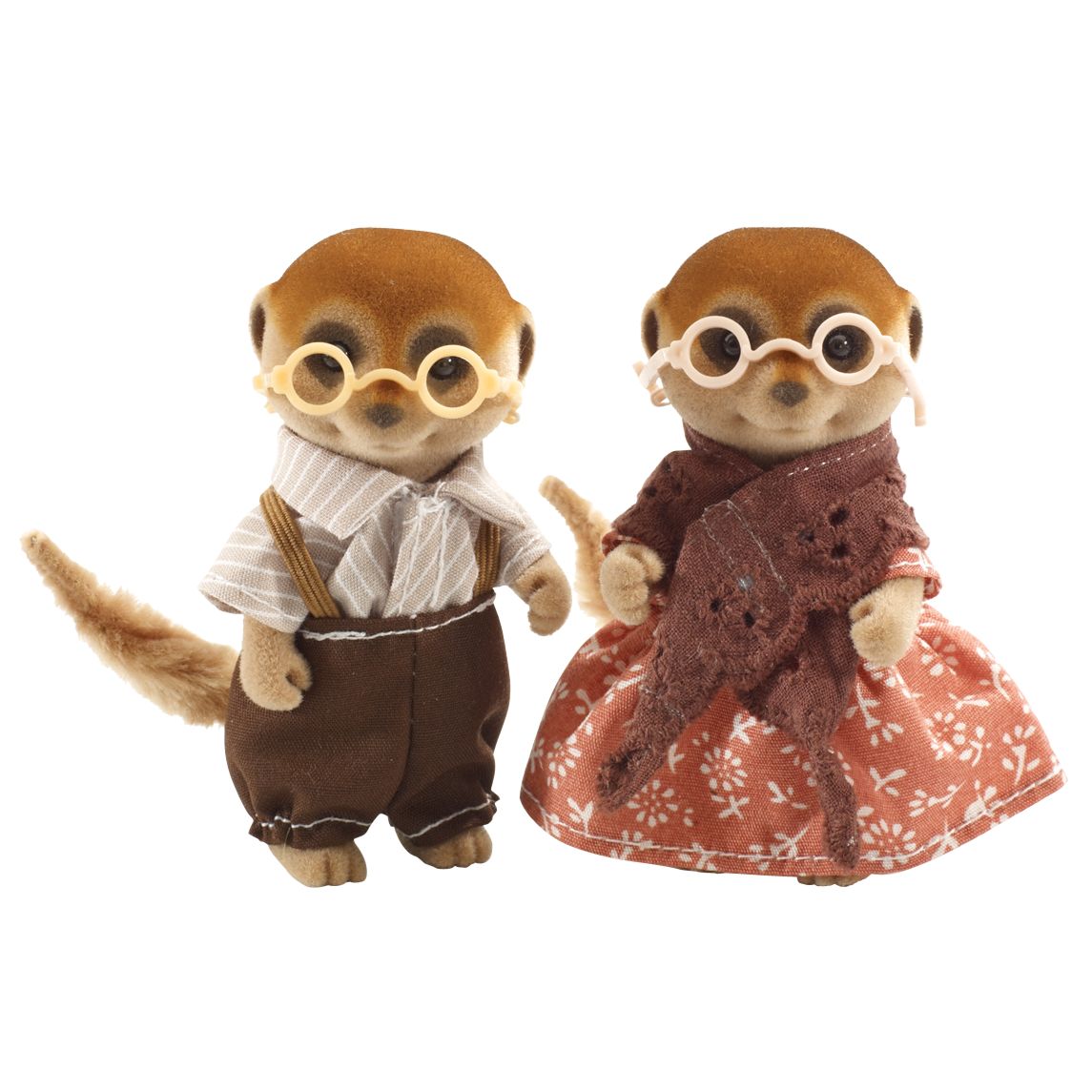 Sylvanian Families Spotter Meerkat Family Grandparents