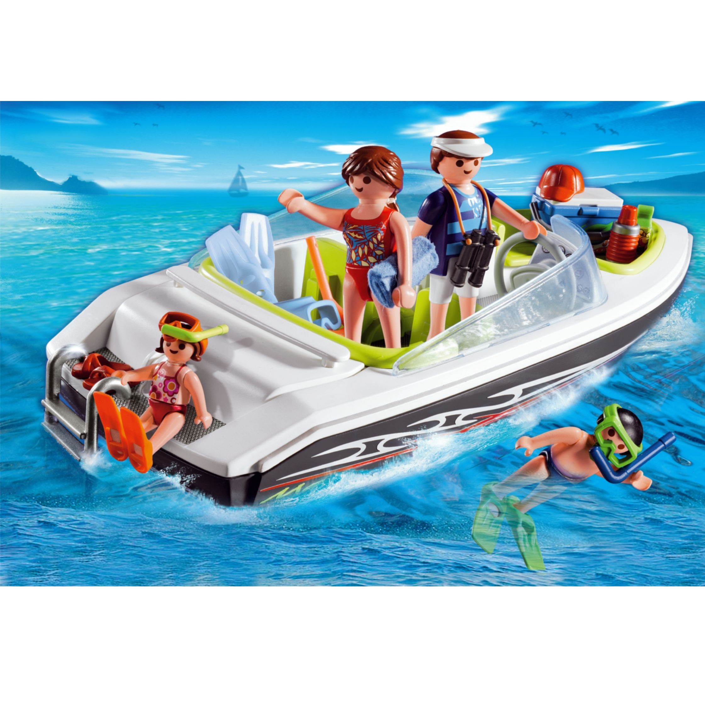 Playmobil Family Speed Boat