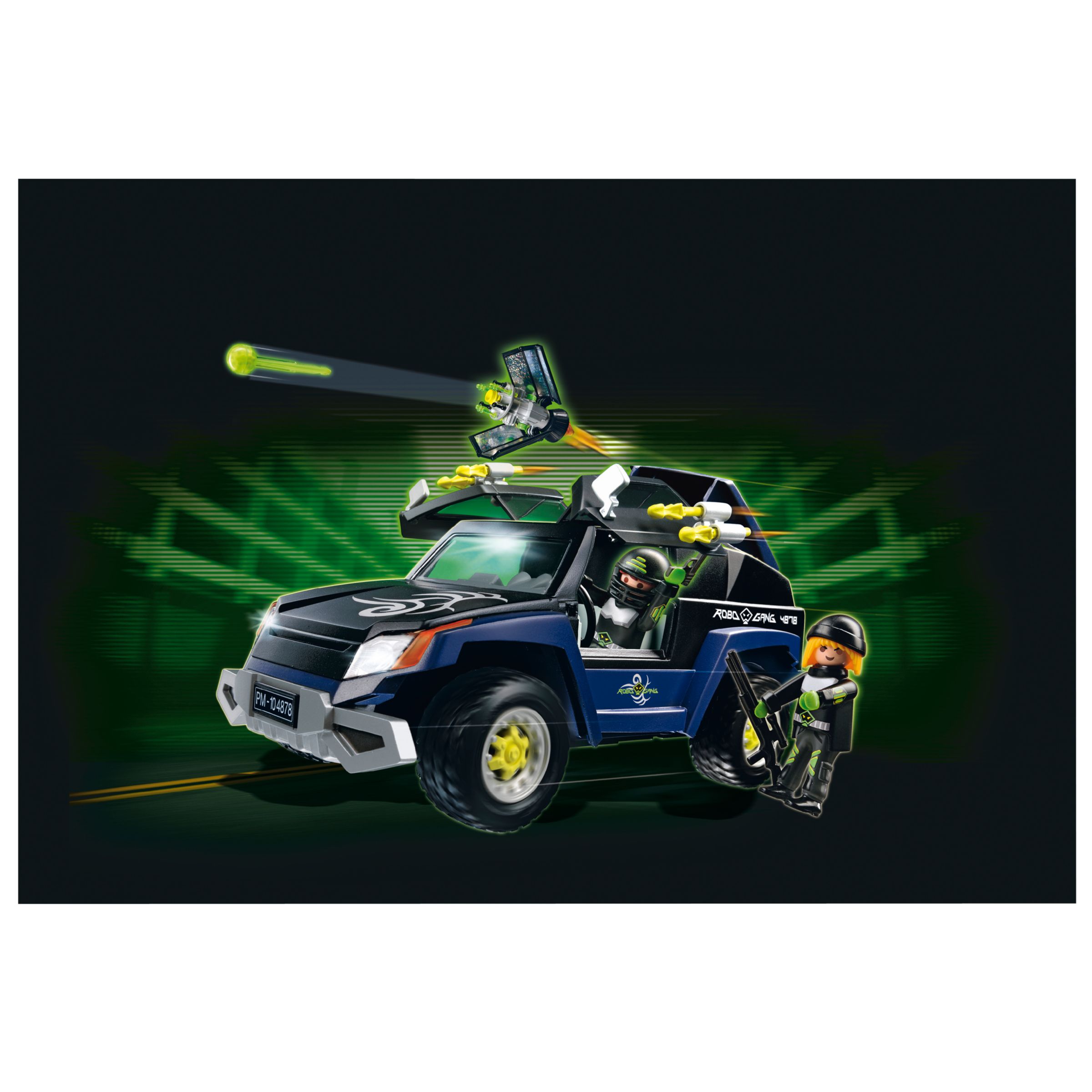 Playmobil Secret Agent Robo Gangster Truck