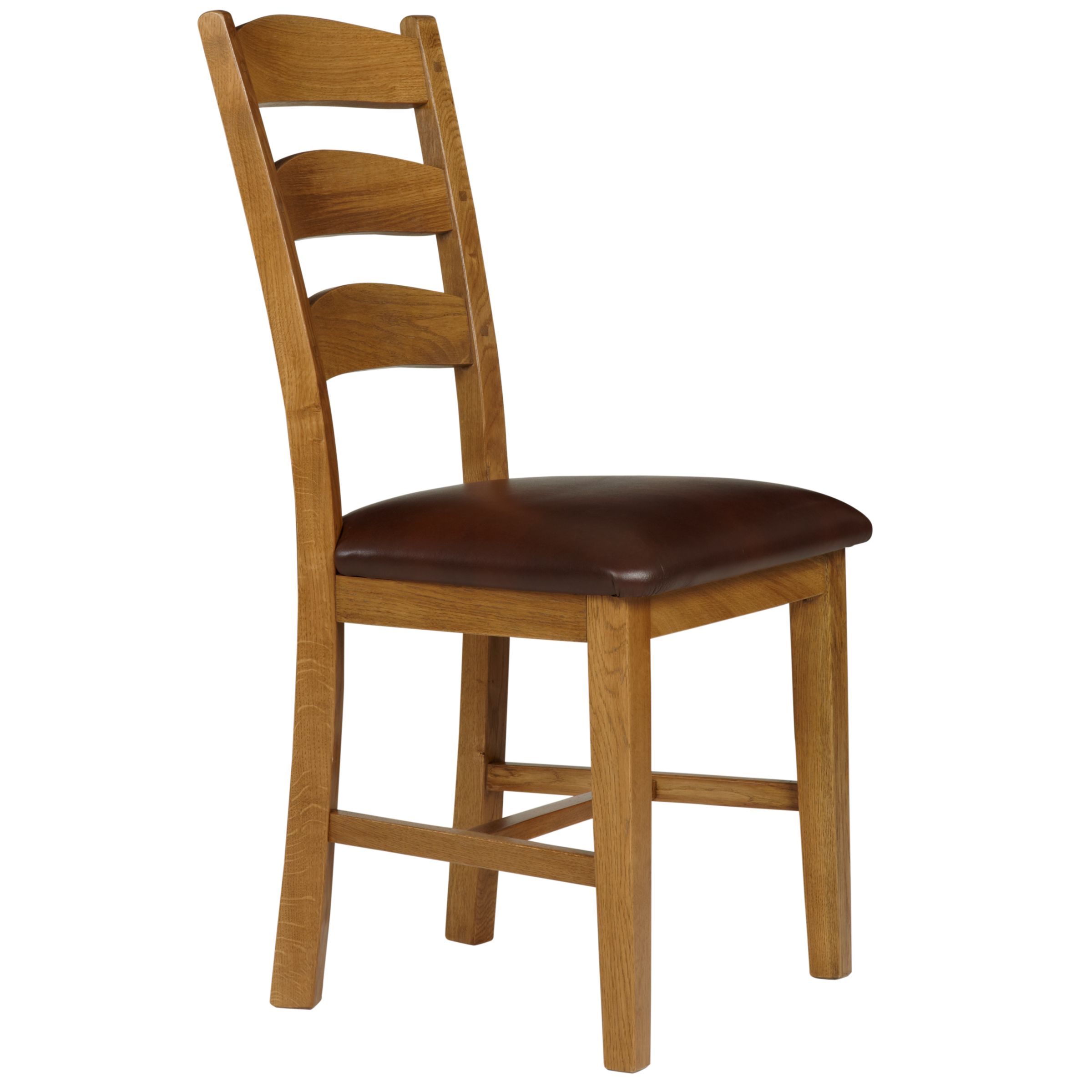 Ardennes Leather Dining Chair, Cognac at John Lewis
