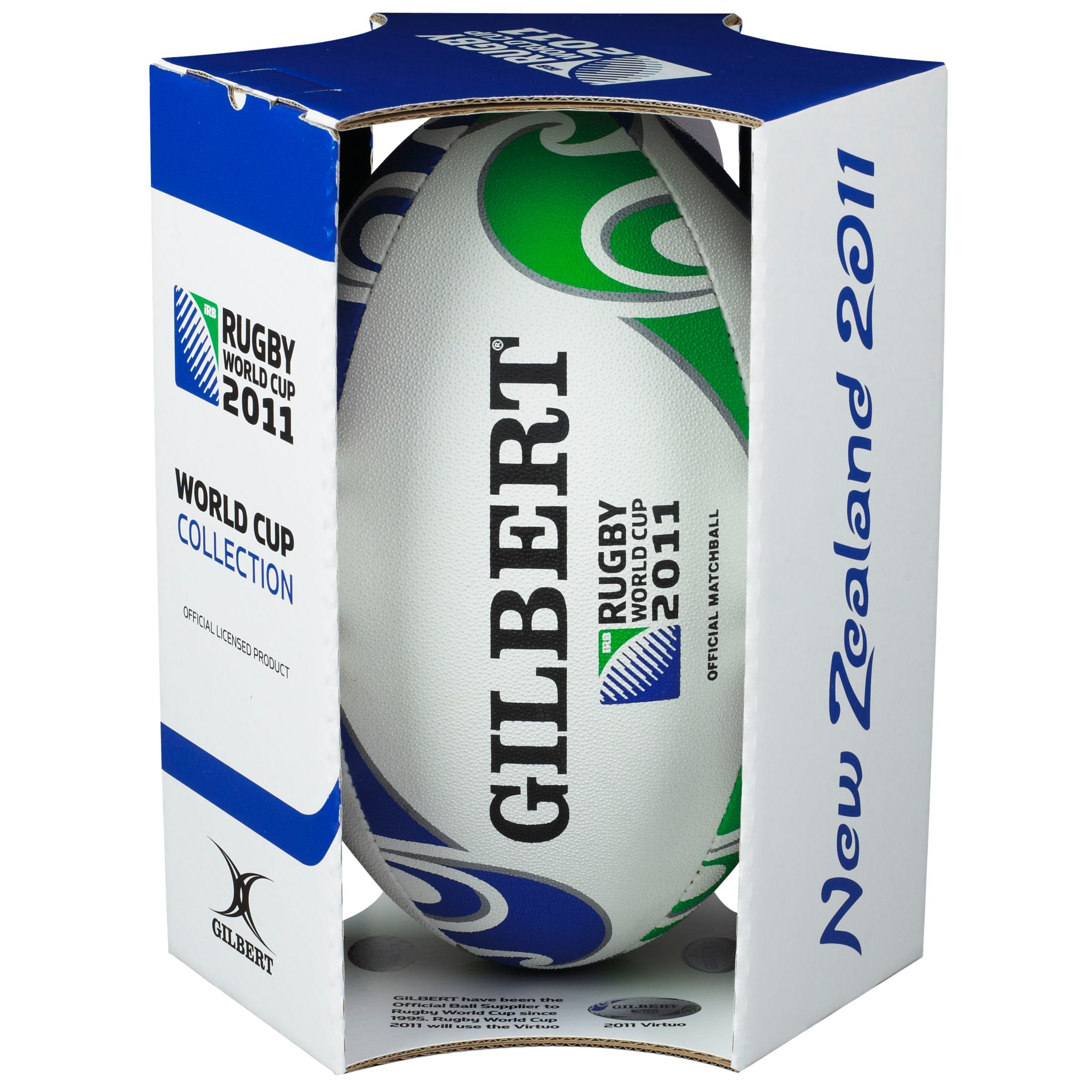 Gilbert Rugby World Cup Virtuo M Ball, Boxed