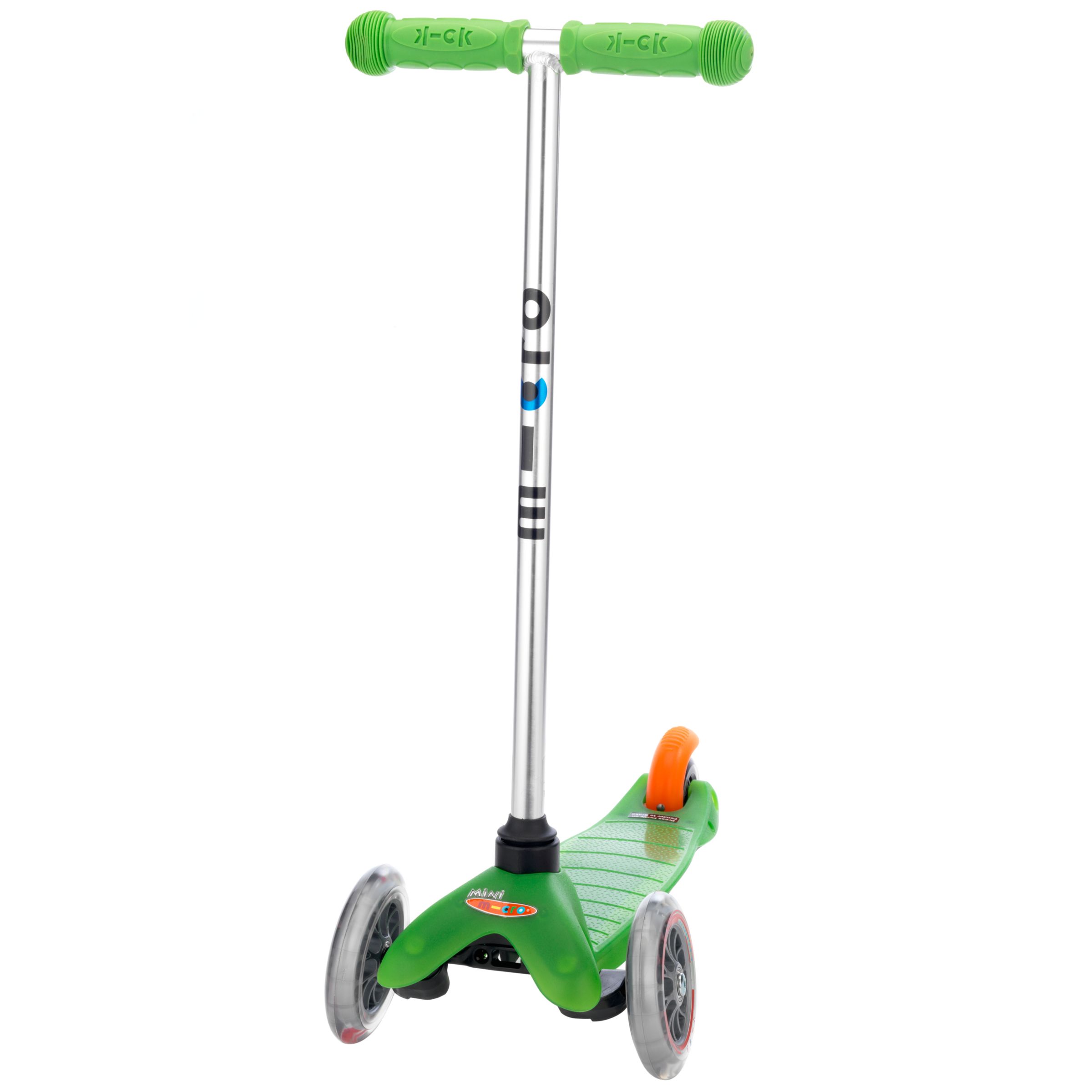 Mini Micro T-Bar Scooter, Green