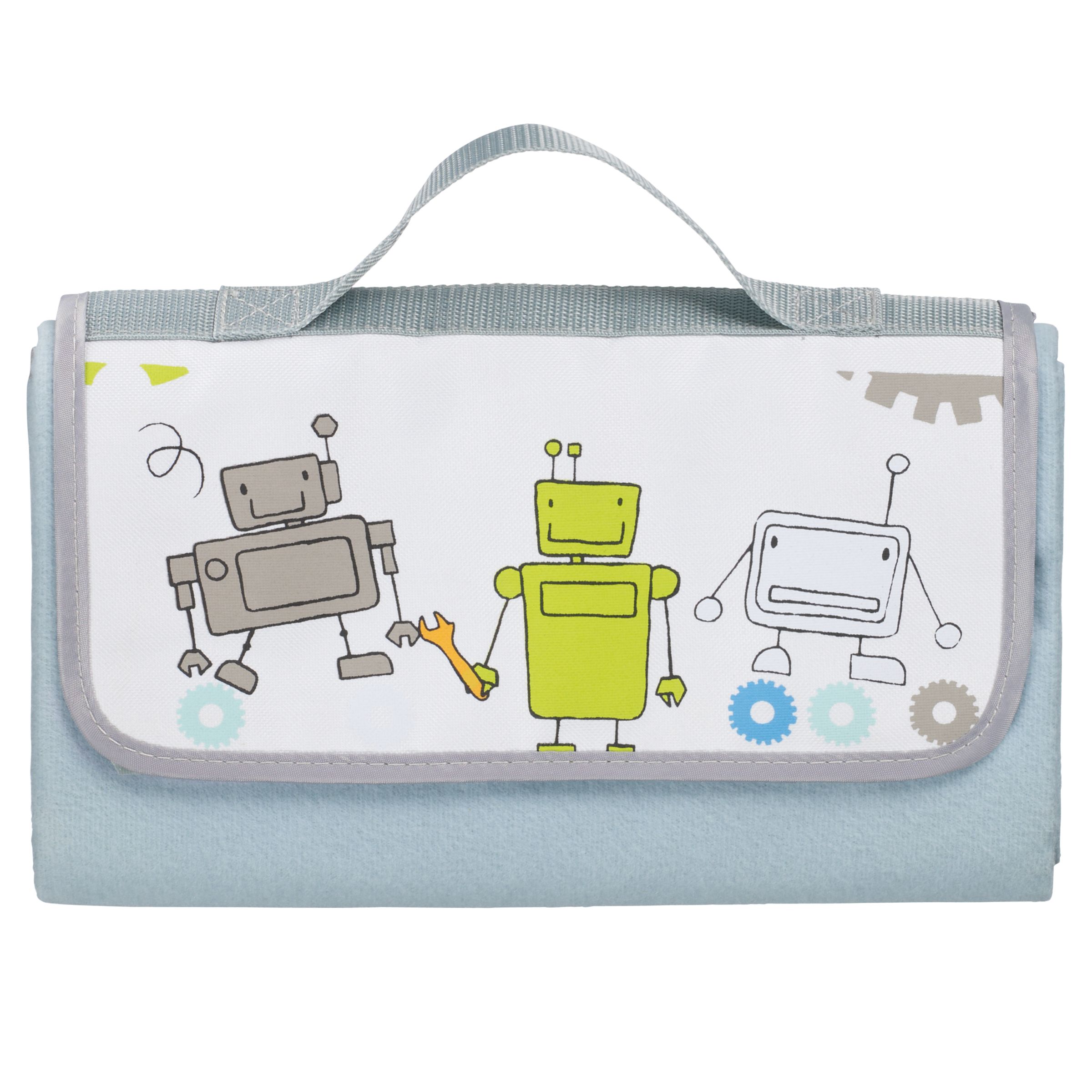 little home at John Lewis, Robots and Rivets Picnic Rug