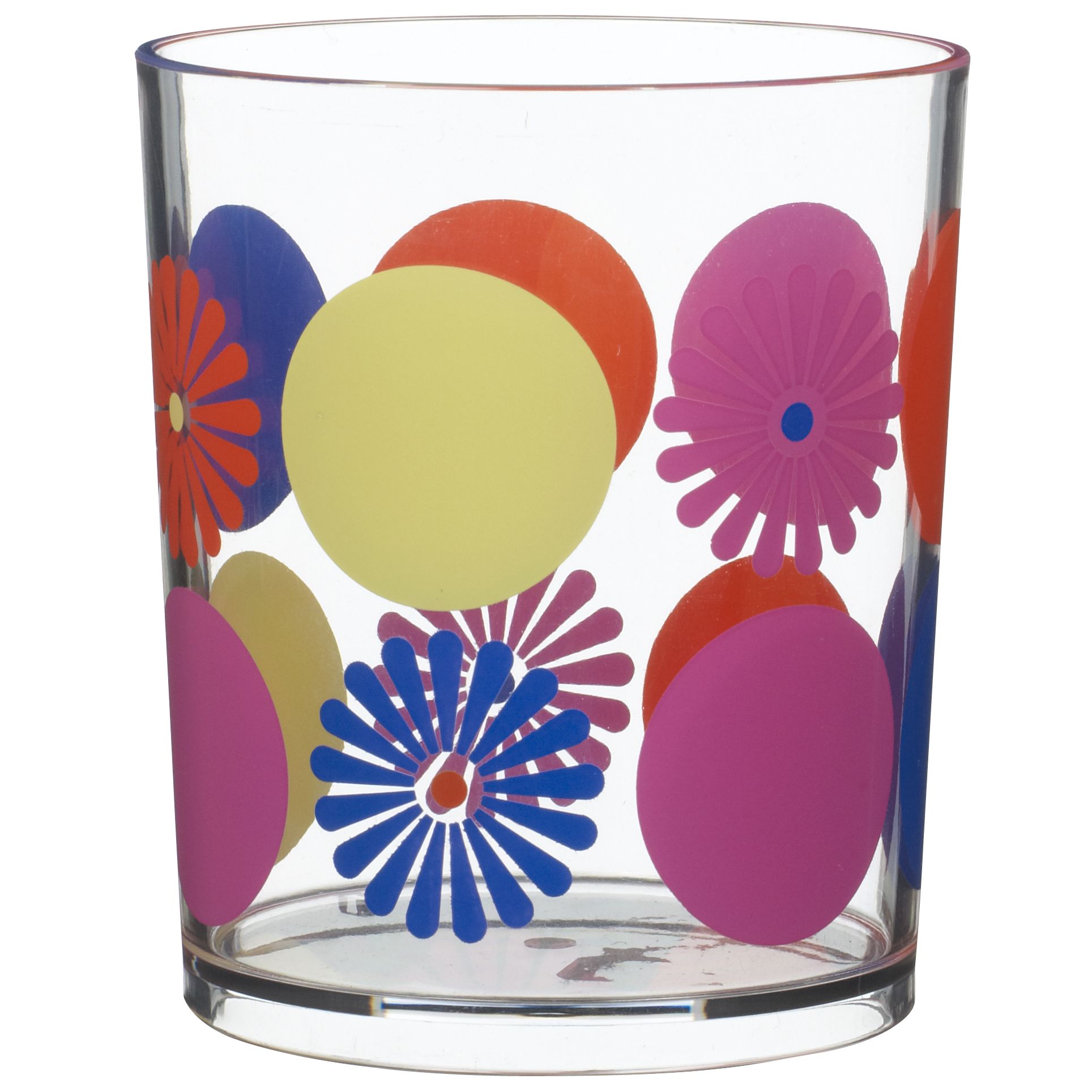 John Lewis Summer Dot Floral Tumbler