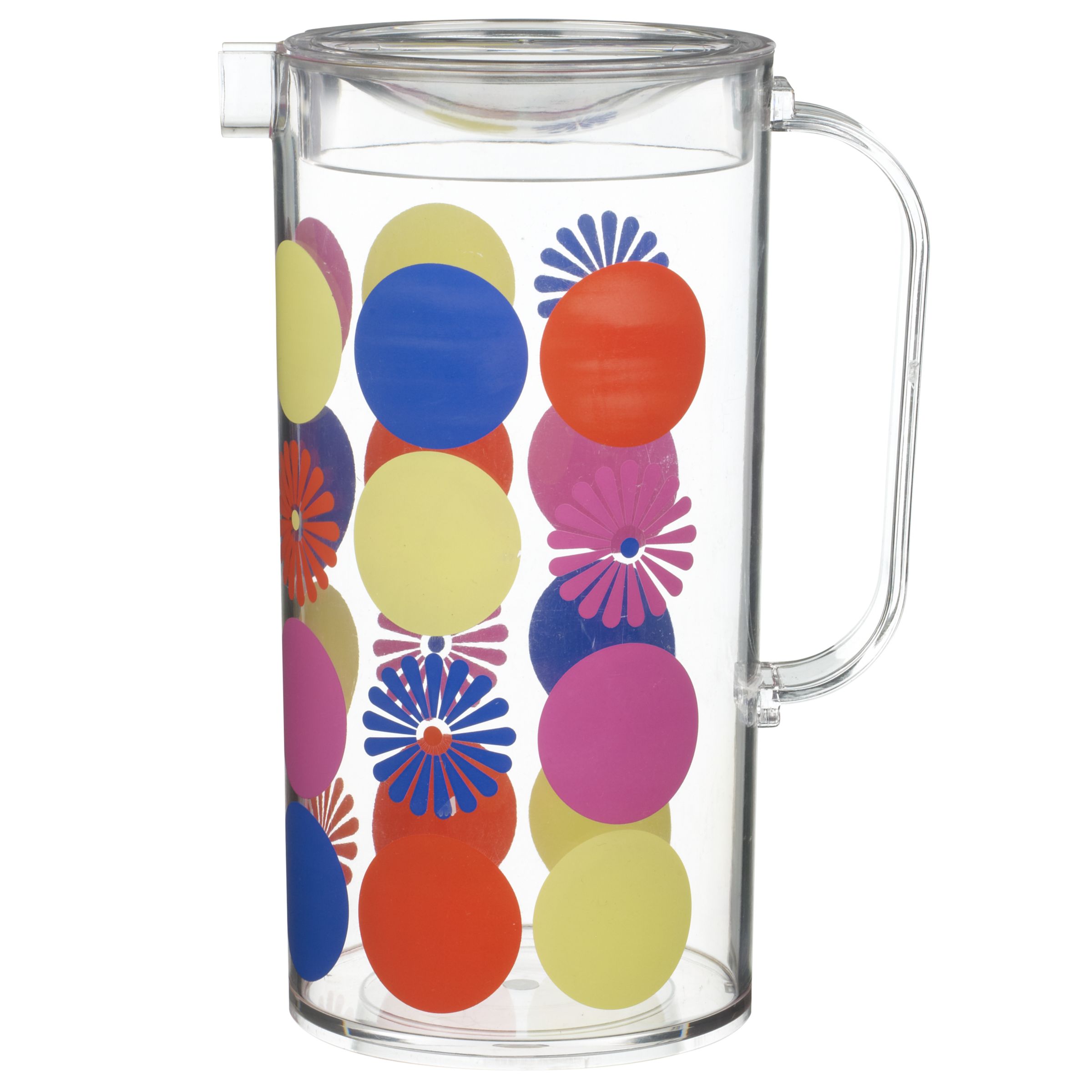 John Lewis Summer Dot Floral Pitcher